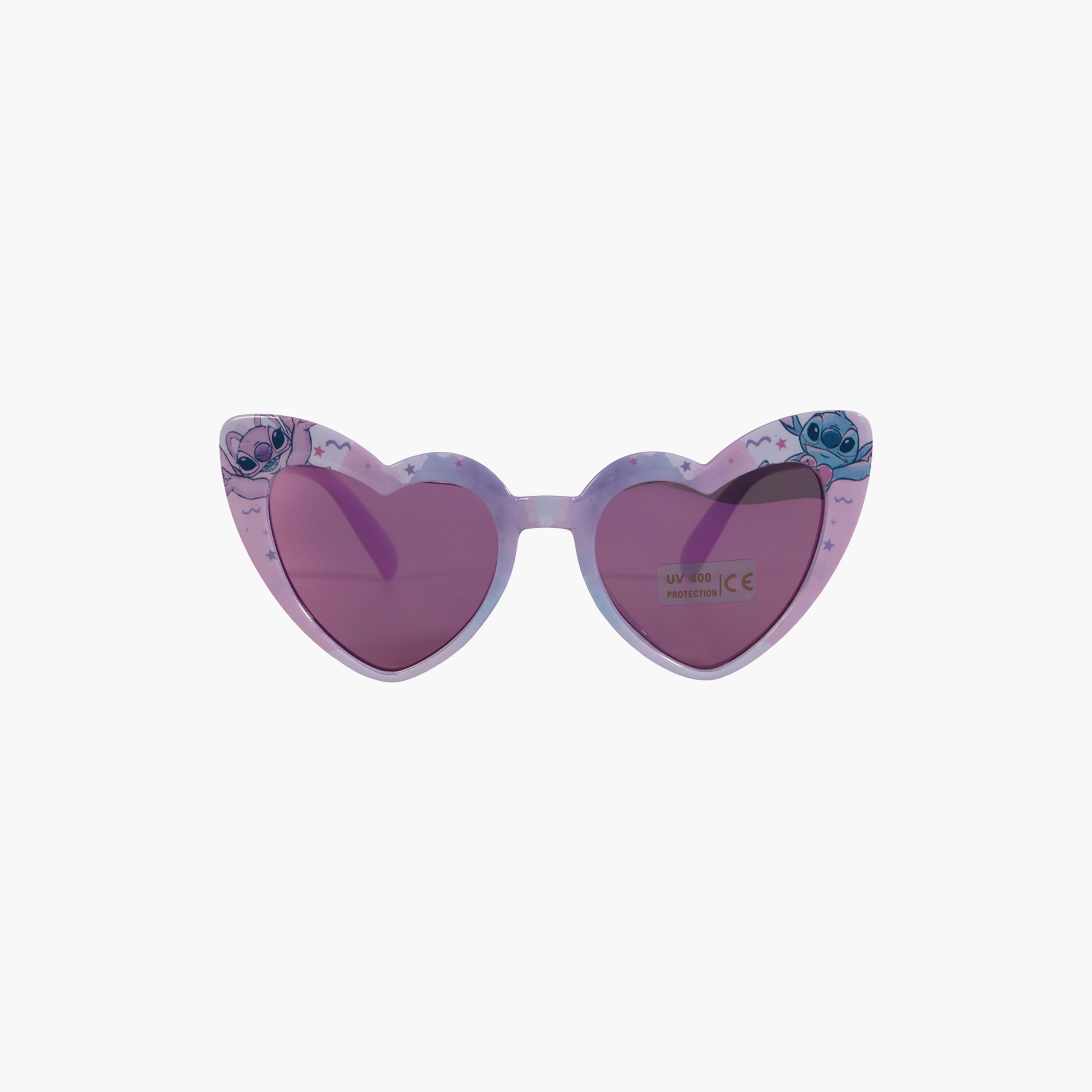 نظارة شمسية على شكل قلب بتصميم ليلو وستيتش من ديزني-girls-accessories-sunglasses-image-1