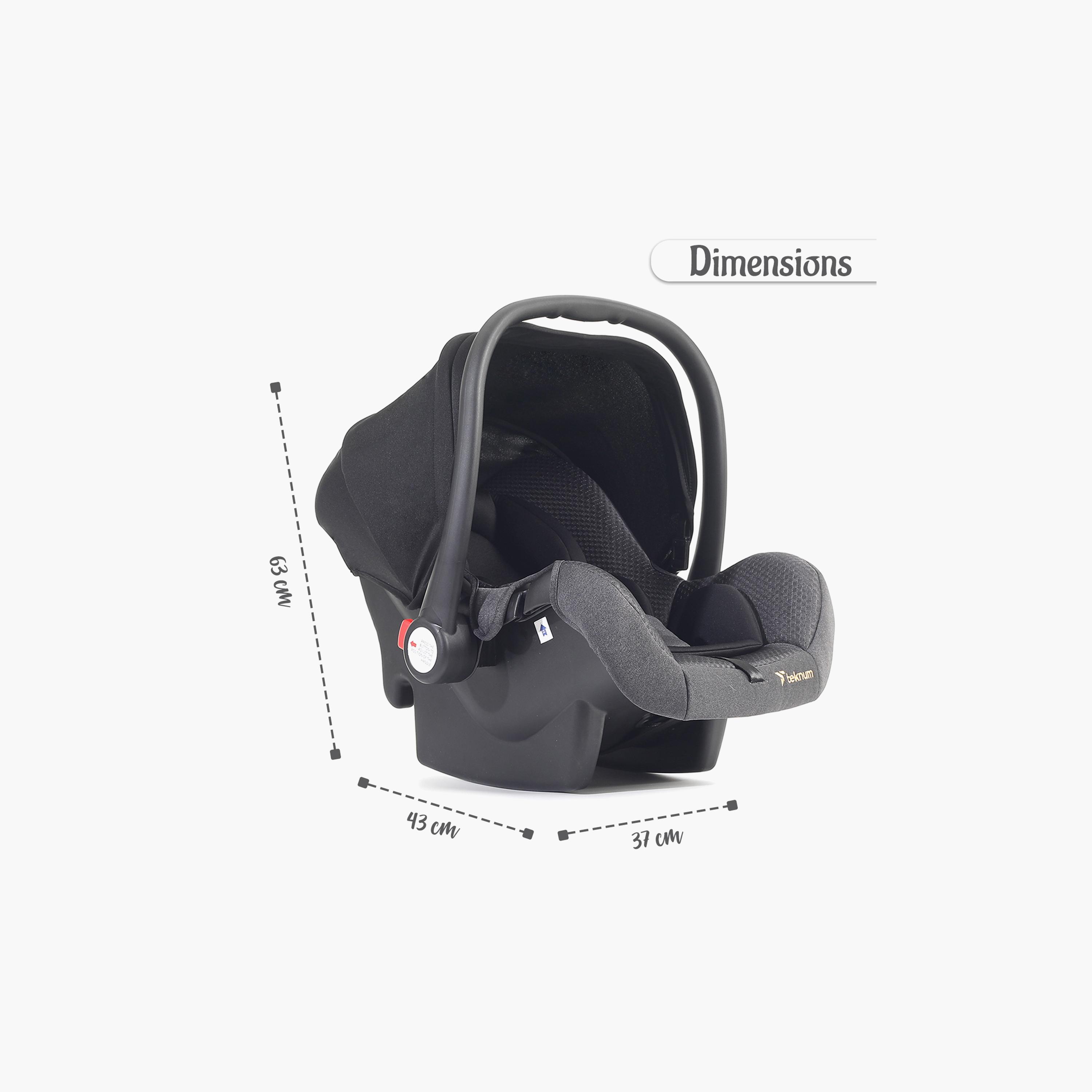 Teknum Stroll 1 Reversible Stroller & Baby Car Seat with Extendable Canopy-baby-gear-strollersandprams-travelsystems-image-9