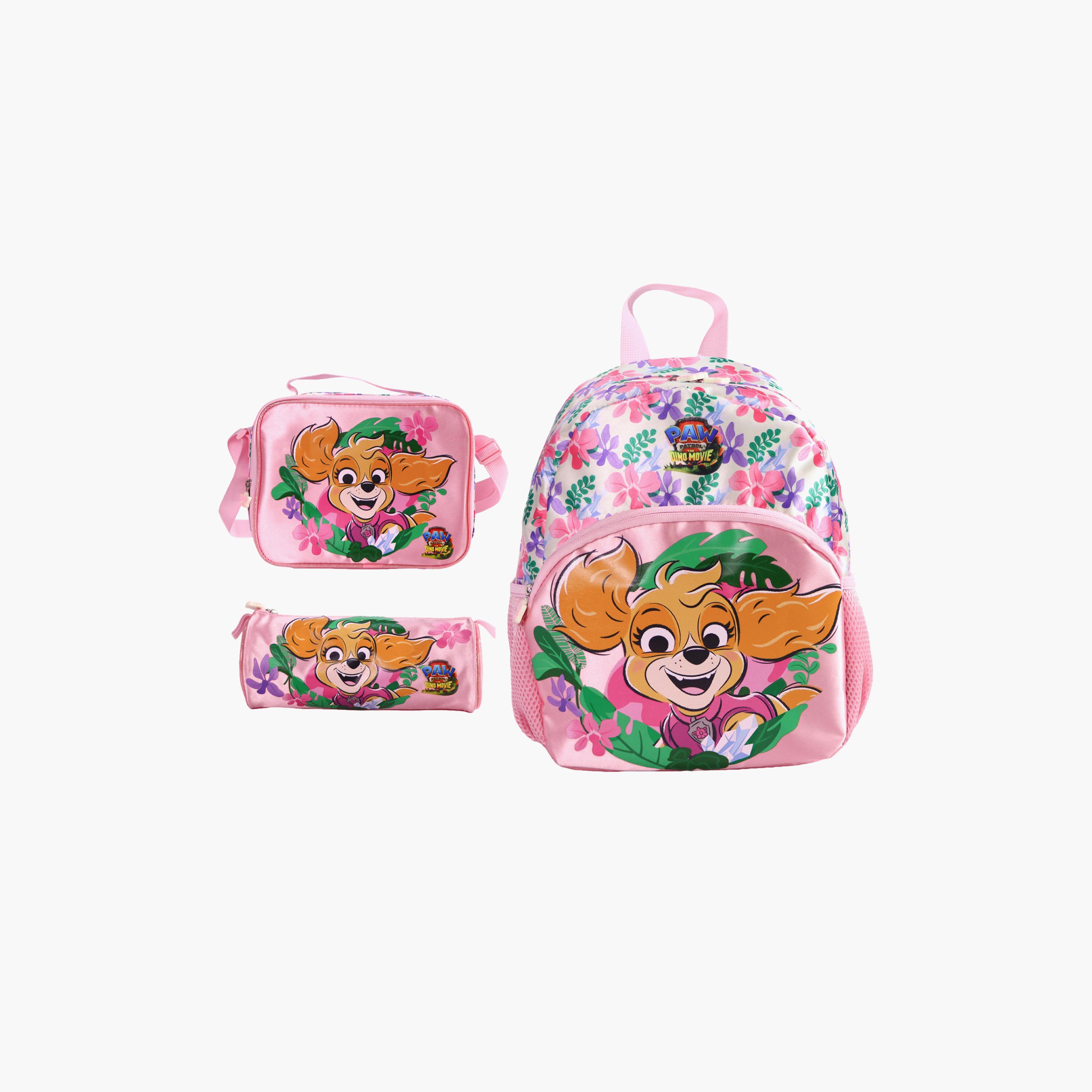 Moon Paw Patrol School Bag with Lunch Bag & Pencil Case - 13 Inch-school-bagsandbackpacks-sets-image-1
