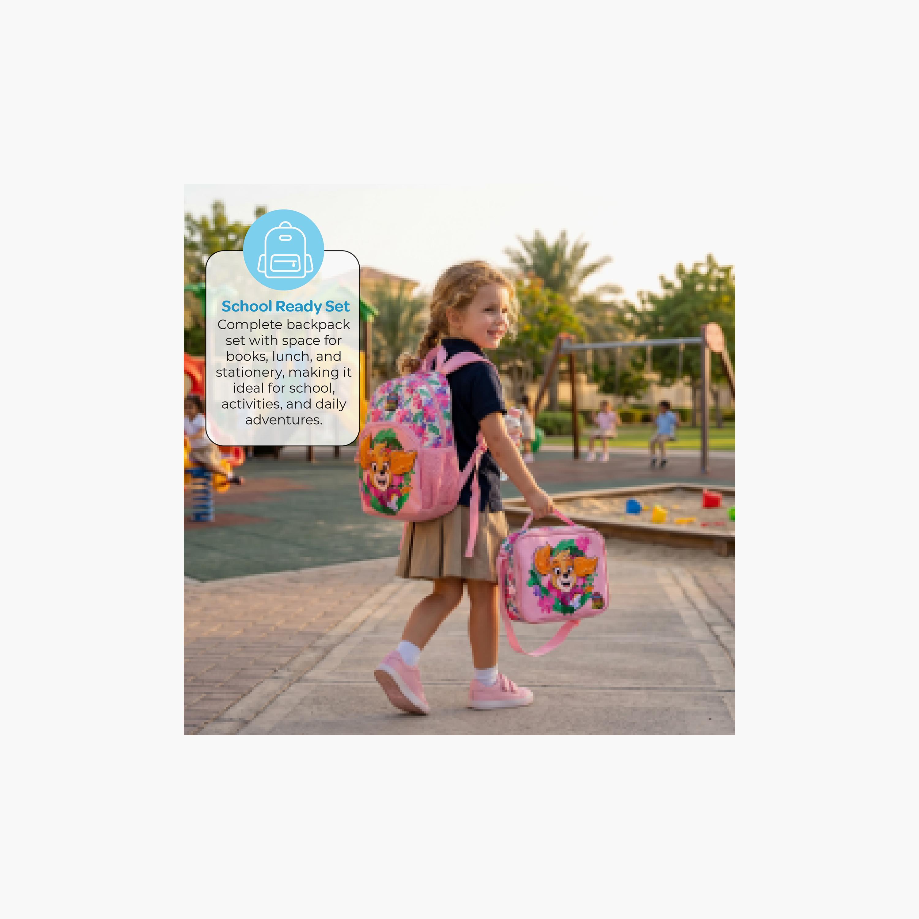 Moon Paw Patrol School Bag with Lunch Bag & Pencil Case - 13 Inch-school-bagsandbackpacks-sets-image-10