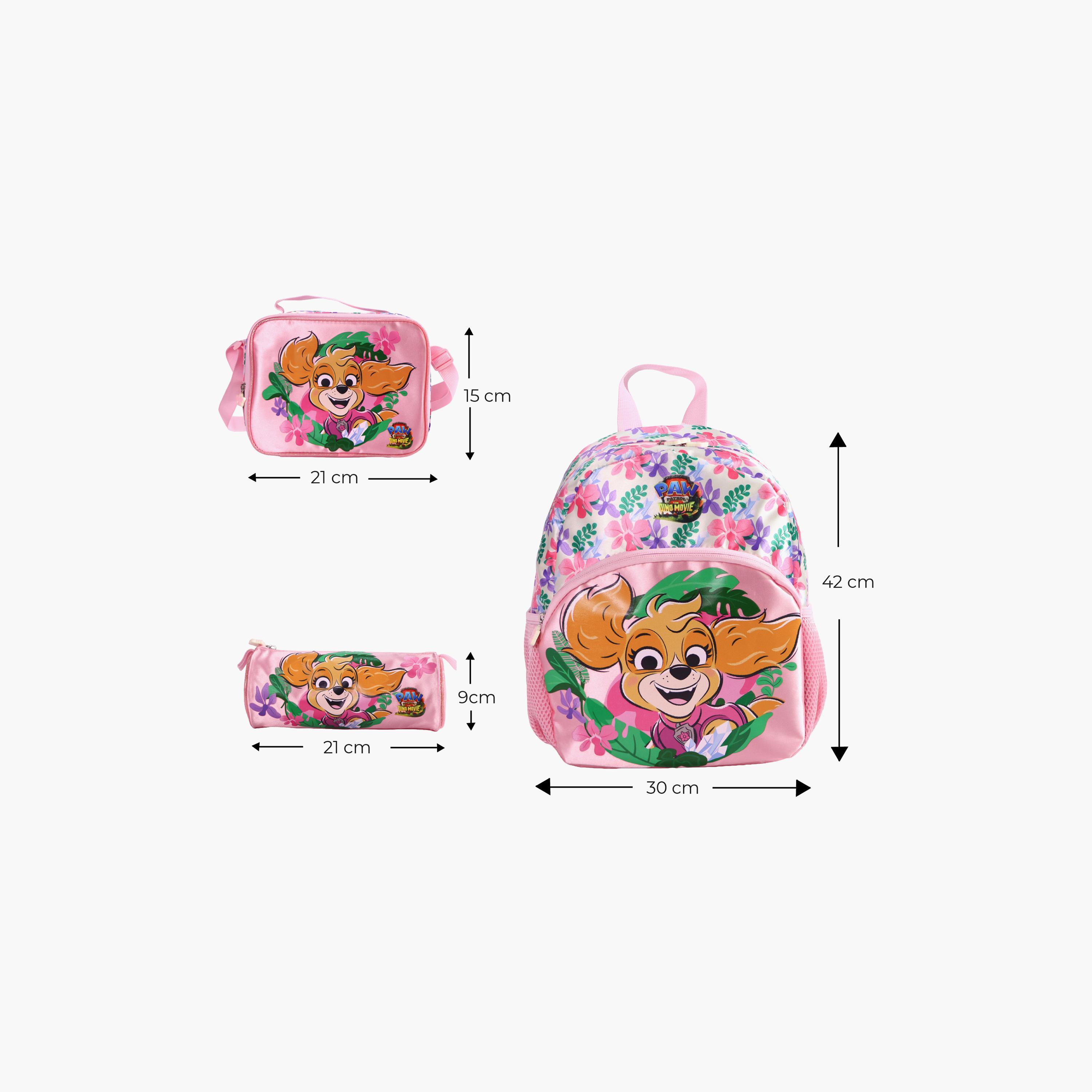 Moon Paw Patrol School Bag with Lunch Bag & Pencil Case - 13 Inch-school-bagsandbackpacks-sets-image-2