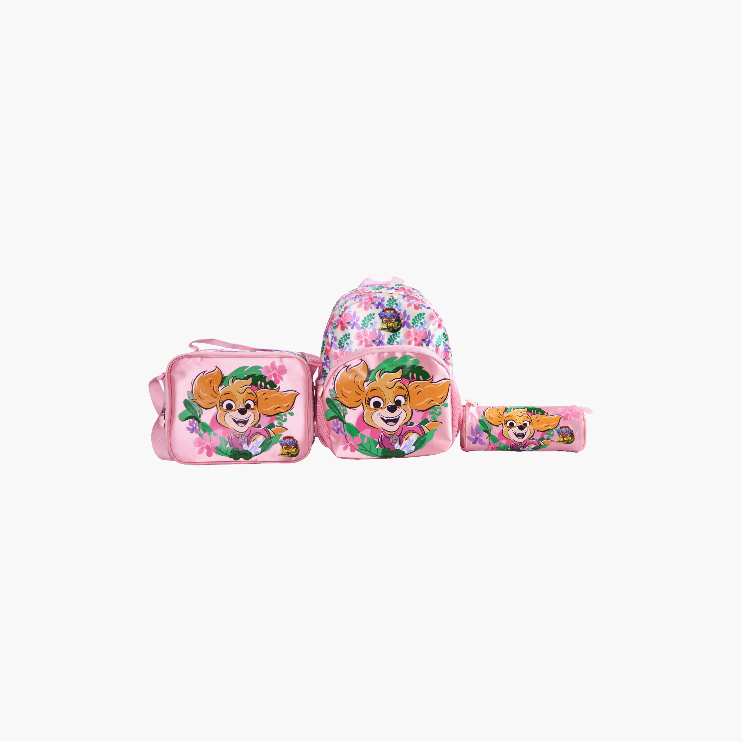 Moon Paw Patrol School Bag with Lunch Bag & Pencil Case - 13 Inch-school-bagsandbackpacks-sets-image-3