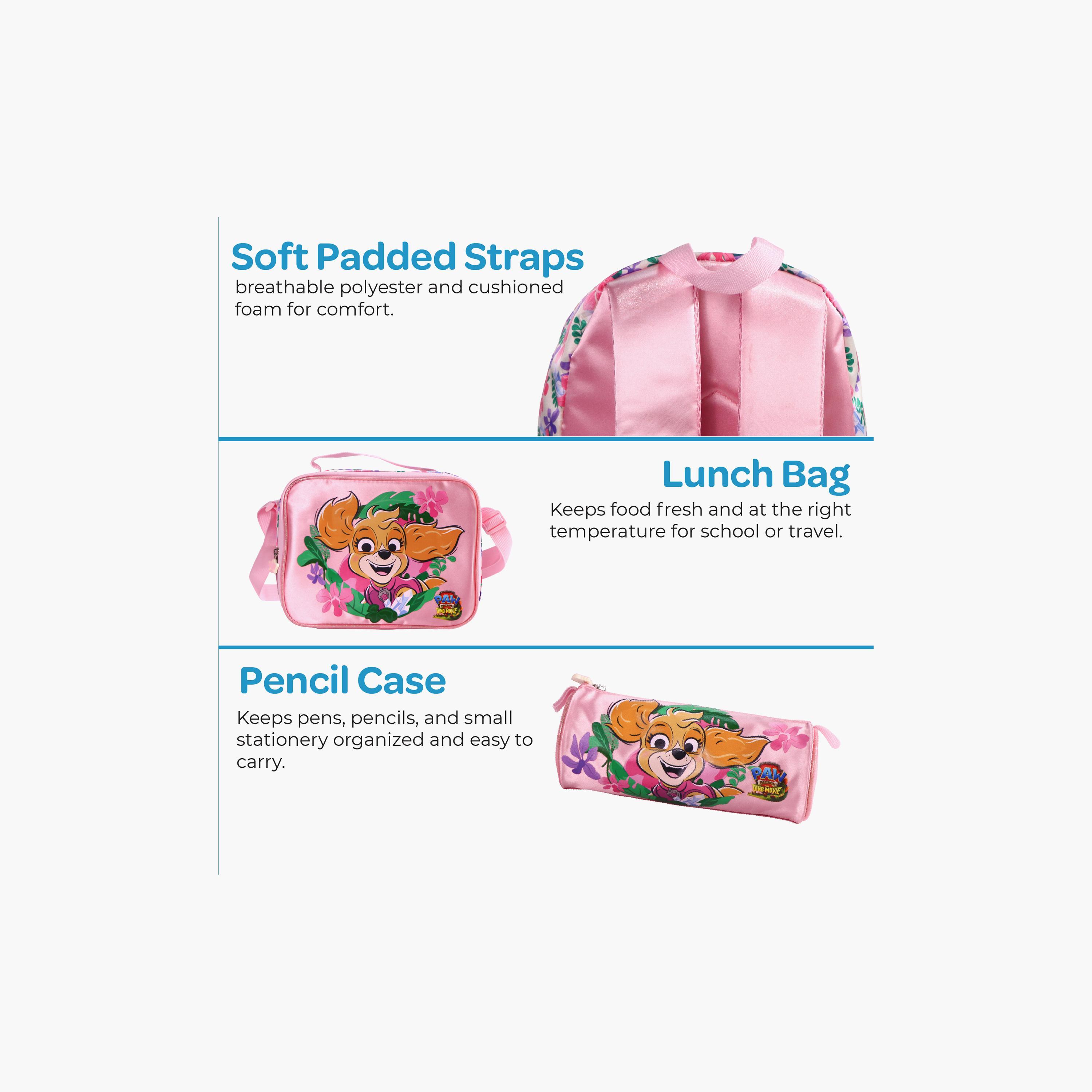 Moon Paw Patrol School Bag with Lunch Bag & Pencil Case - 13 Inch-school-bagsandbackpacks-sets-image-8