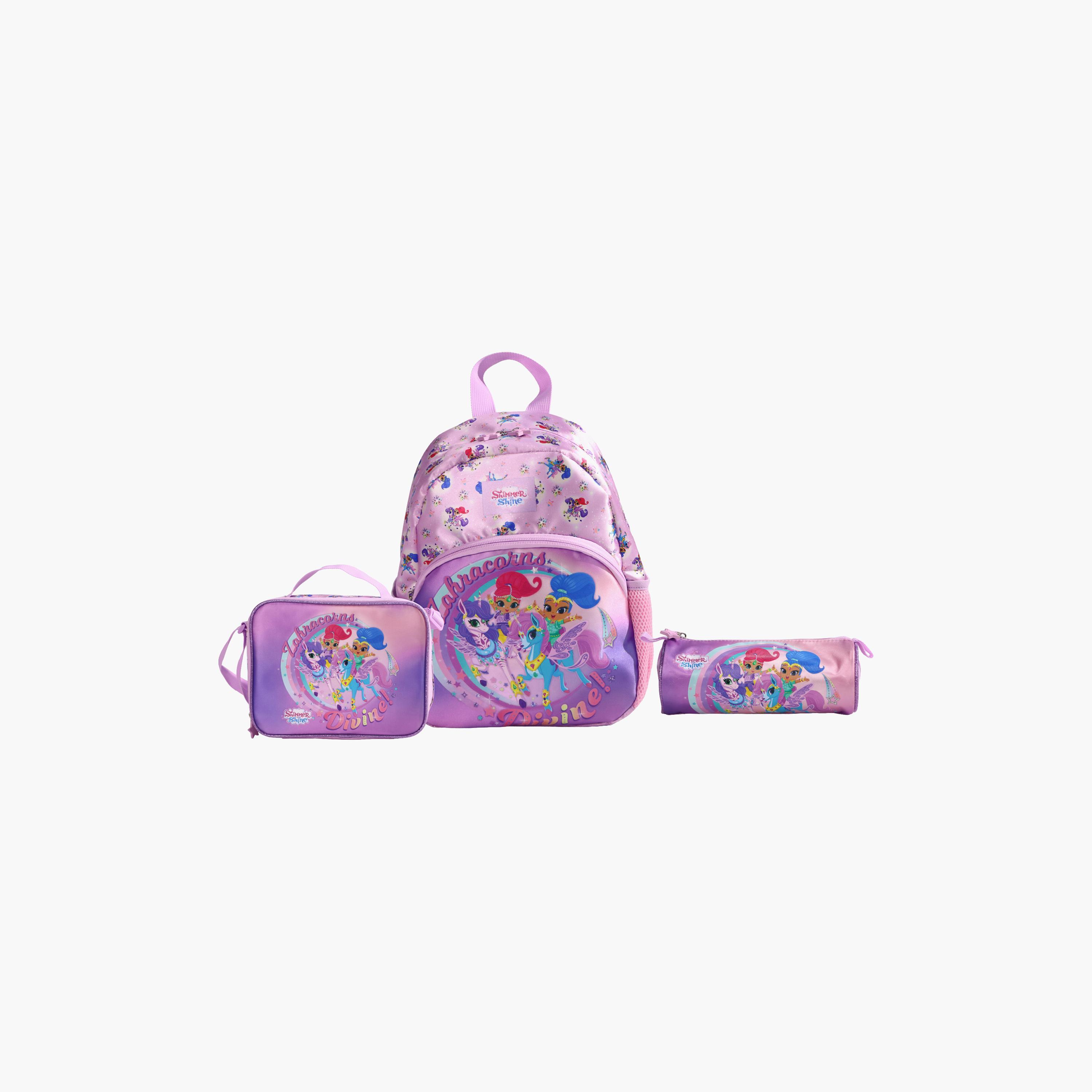 Moon Shimmer & Shine School Bag with Lunch Bag & Pencil Case - 13 Inch-school-bagsandbackpacks-sets-image-3