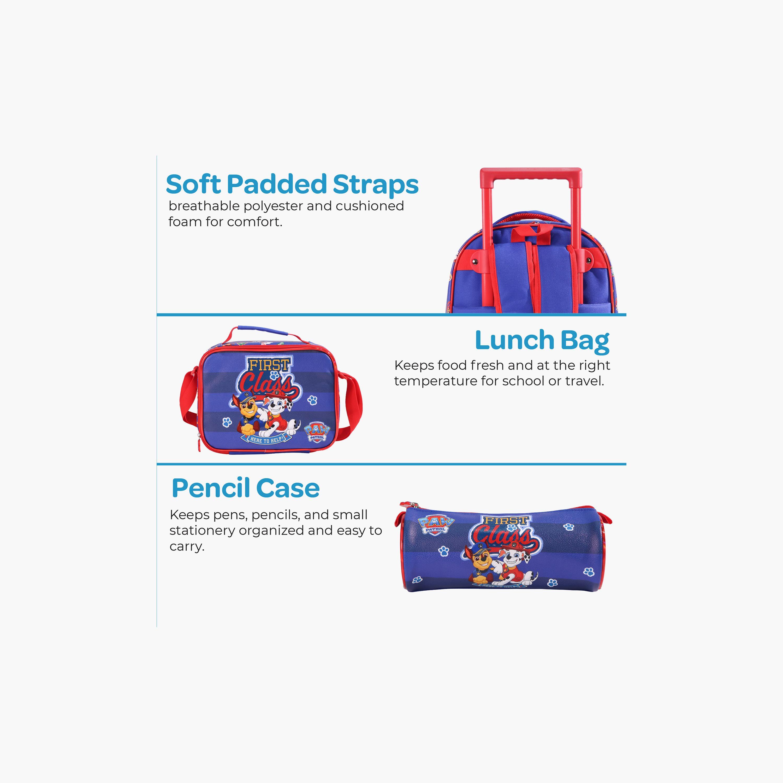 Moon Paw Patrol First Class Trolley Backpack with Lunch Bag & Pencil Case - 16 Inch-school-bagsandbackpacks-trolleybags-image-10