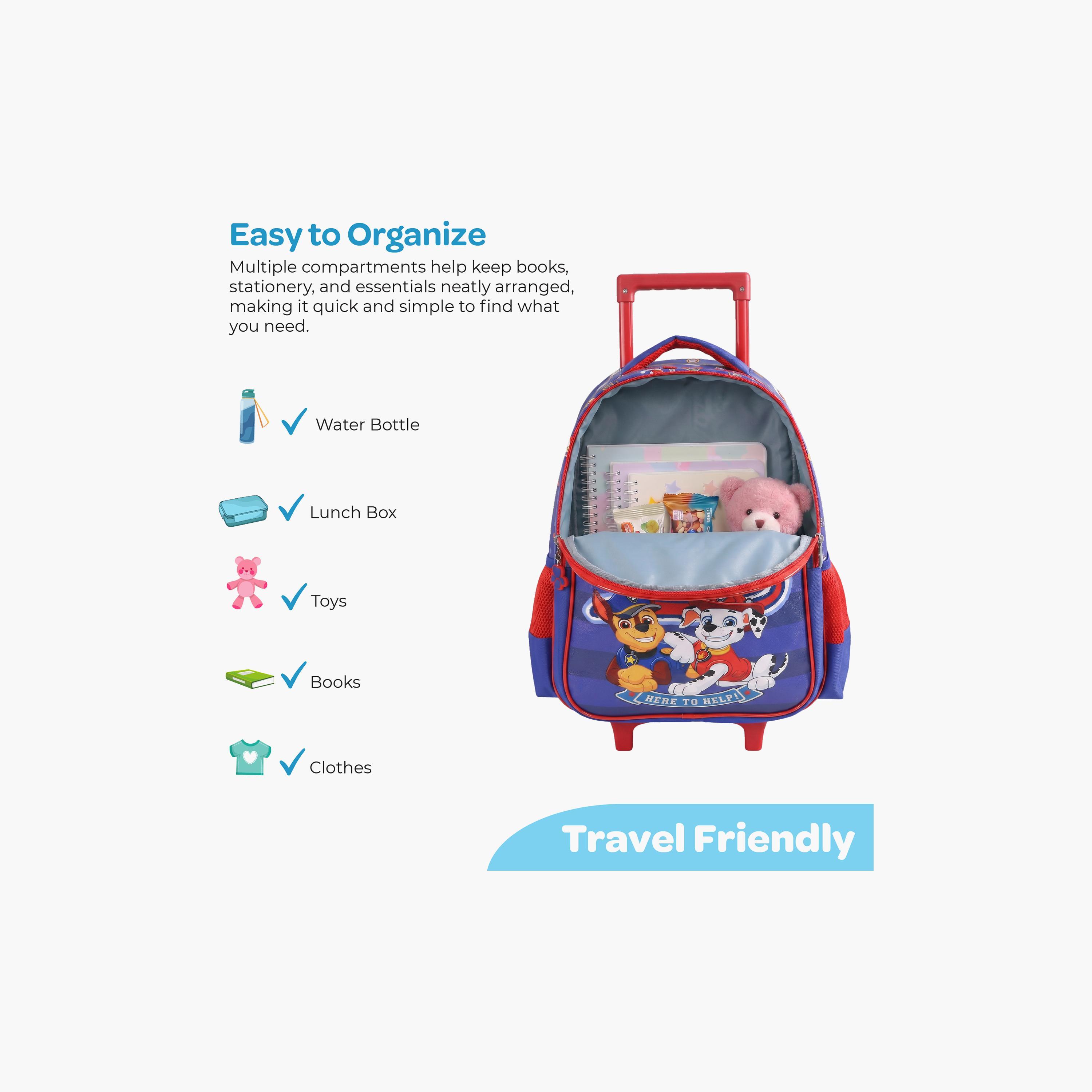 Moon Paw Patrol First Class Trolley Backpack with Lunch Bag & Pencil Case - 16 Inch-school-bagsandbackpacks-trolleybags-image-11