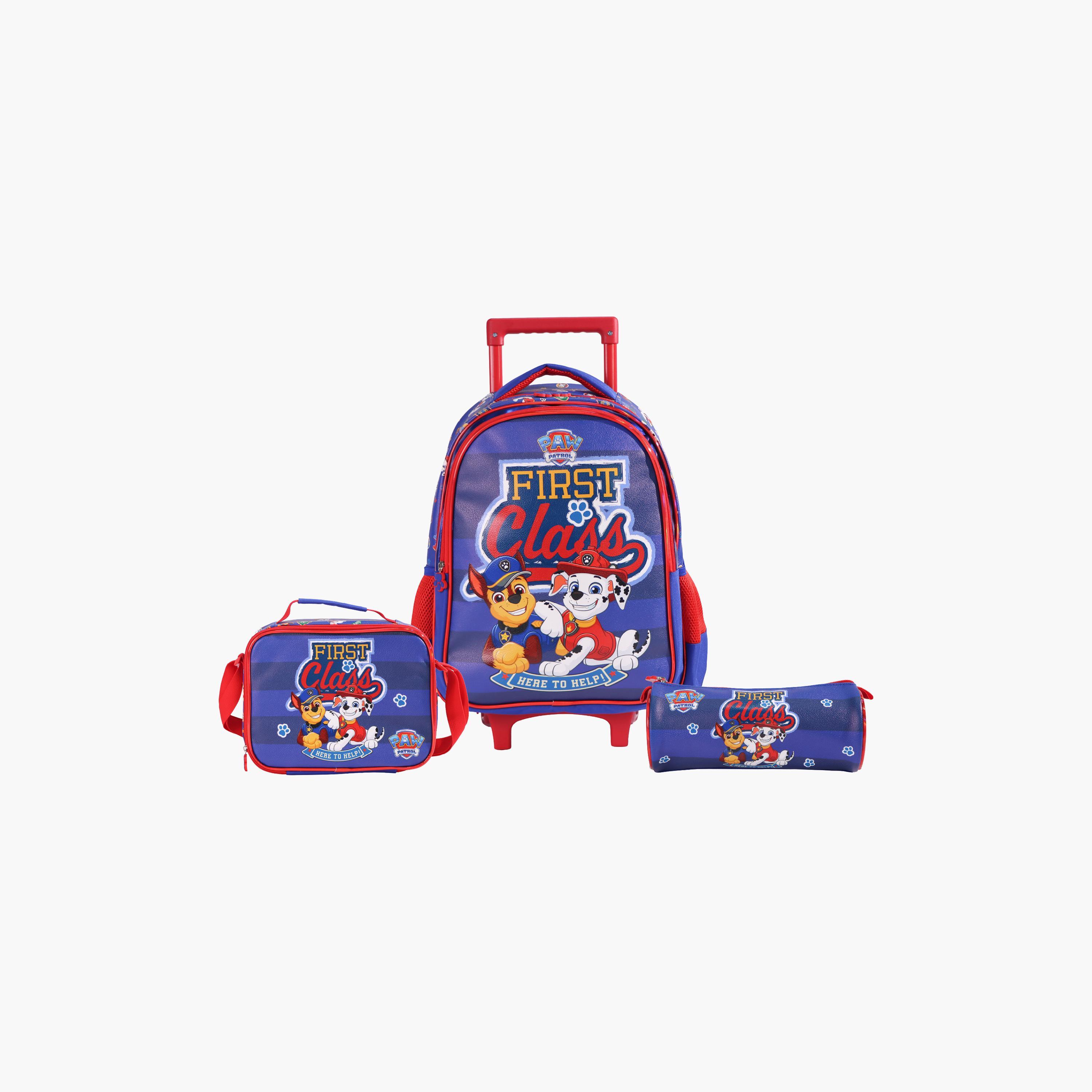 Moon Paw Patrol First Class Trolley Backpack with Lunch Bag & Pencil Case - 16 Inch-school-bagsandbackpacks-trolleybags-image-5