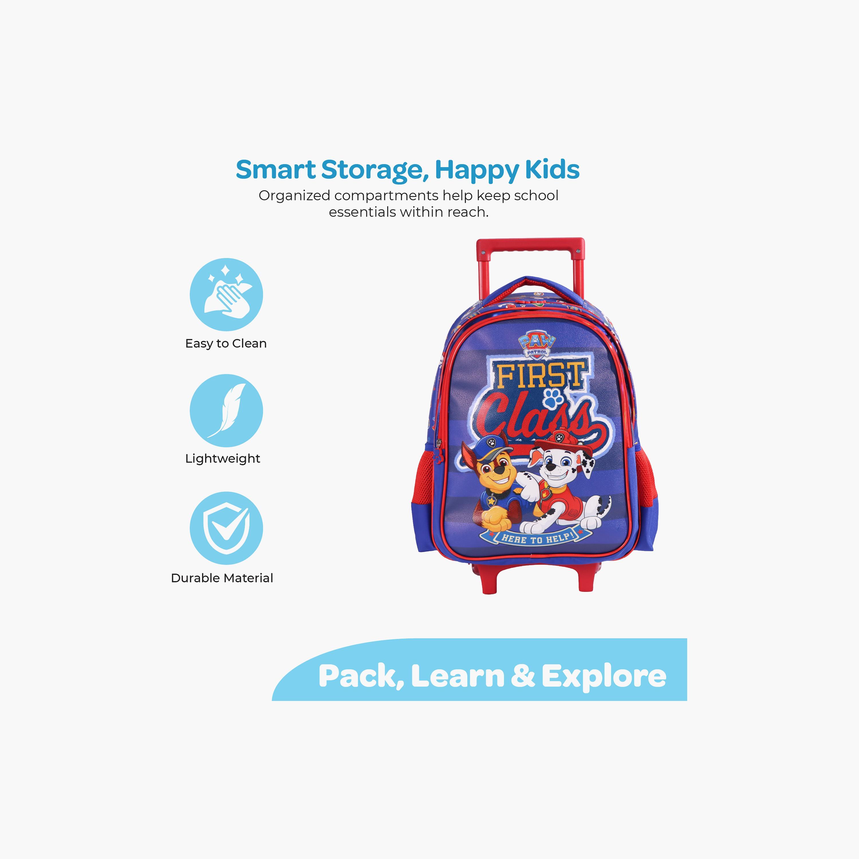 Moon Paw Patrol First Class Trolley Backpack with Lunch Bag & Pencil Case - 16 Inch-school-bagsandbackpacks-trolleybags-image-7