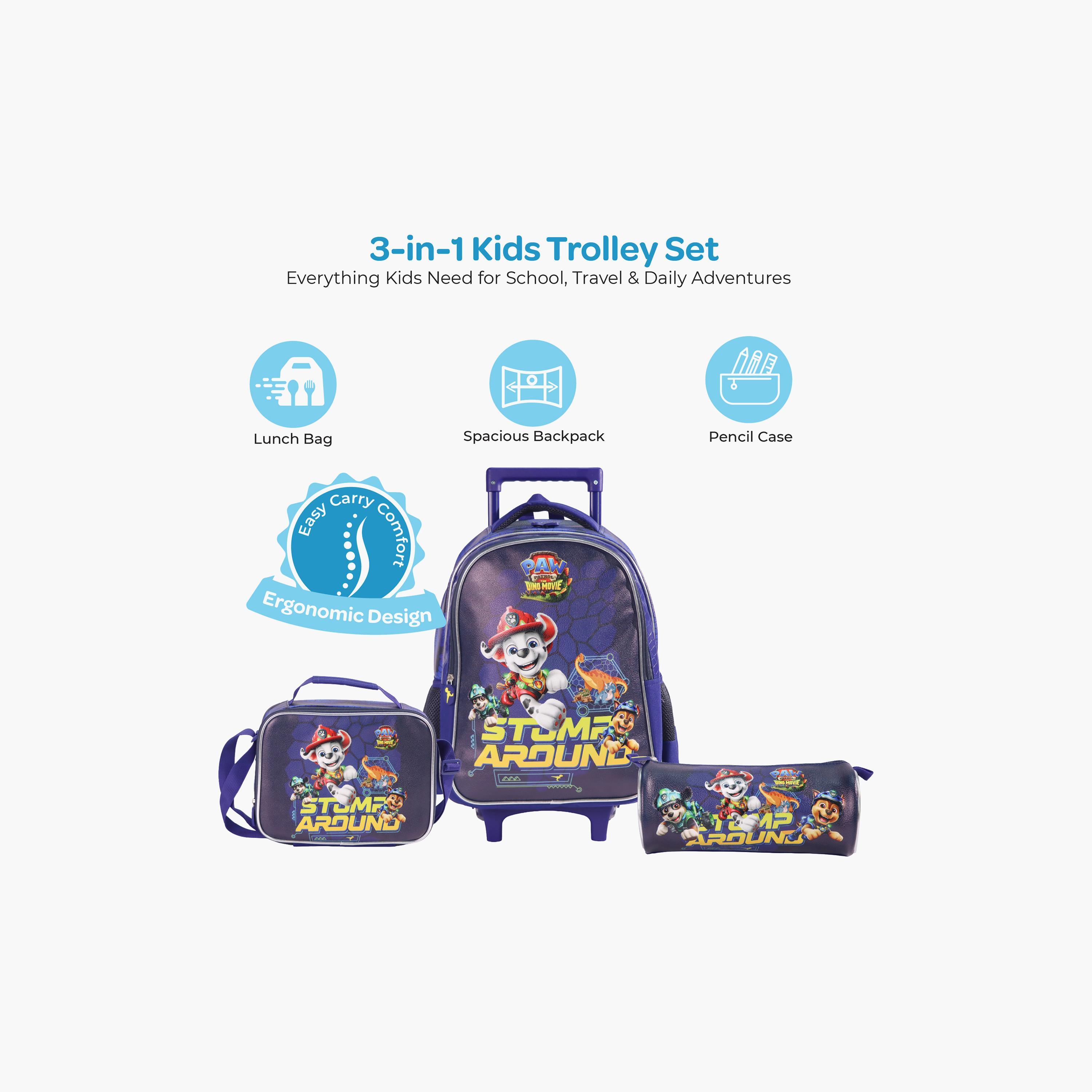 Moon Paw Patrol Trolley Backpack with Lunch Bag & Pencil Case - 16 Inch-school-bagsandbackpacks-trolleybags-image-4