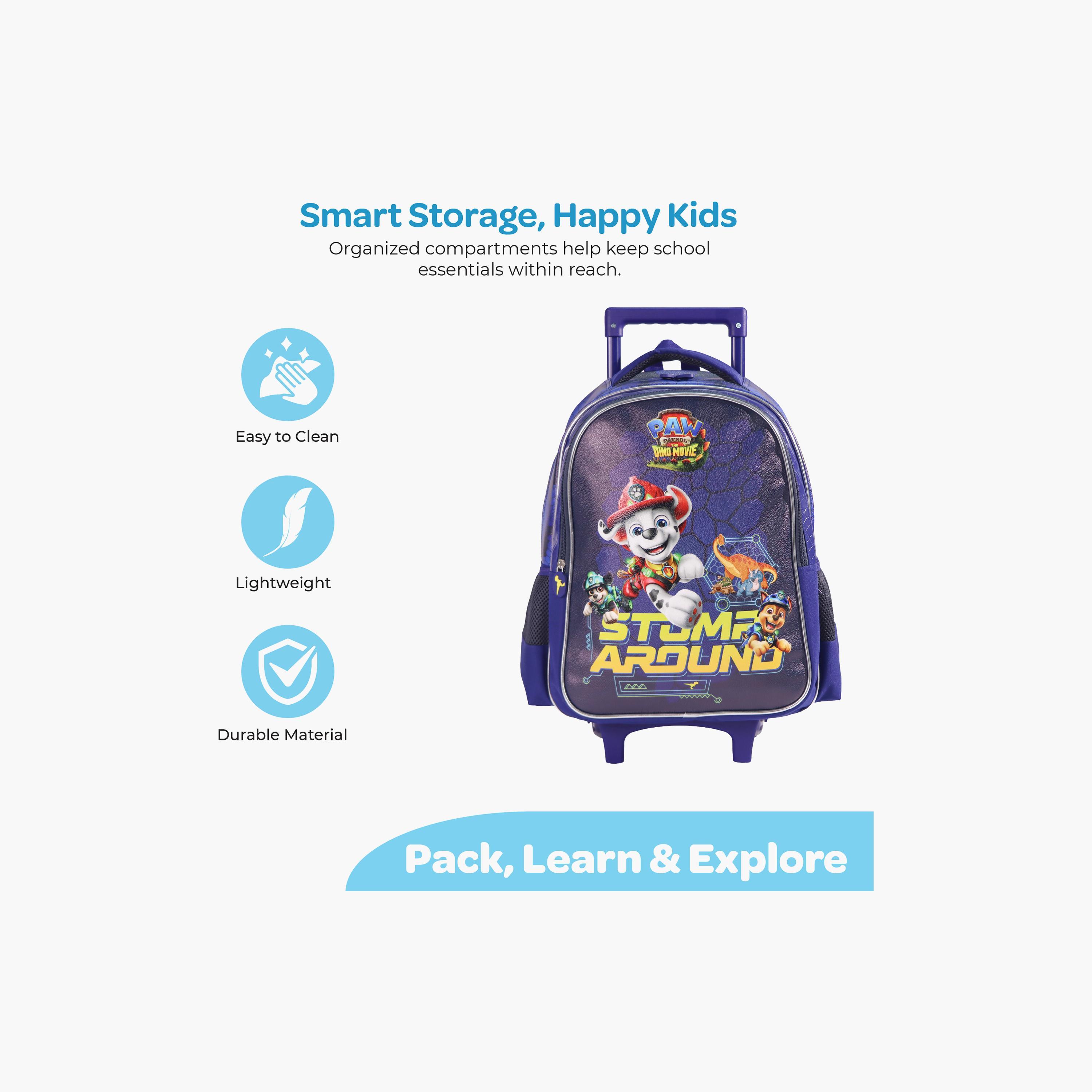 Moon Paw Patrol Trolley Backpack with Lunch Bag & Pencil Case - 16 Inch-school-bagsandbackpacks-trolleybags-image-5