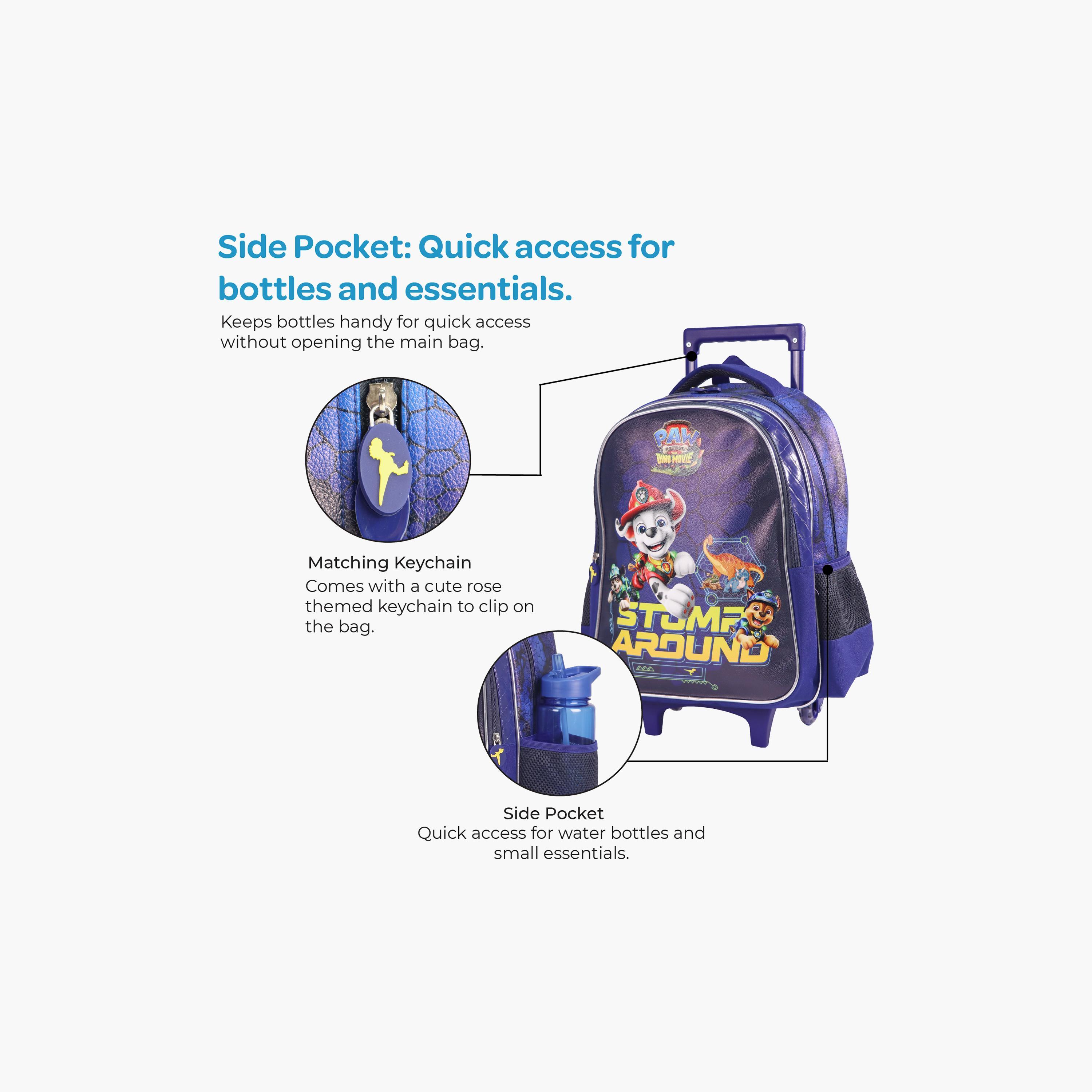 Moon Paw Patrol Trolley Backpack with Lunch Bag & Pencil Case - 16 Inch-school-bagsandbackpacks-trolleybags-image-6