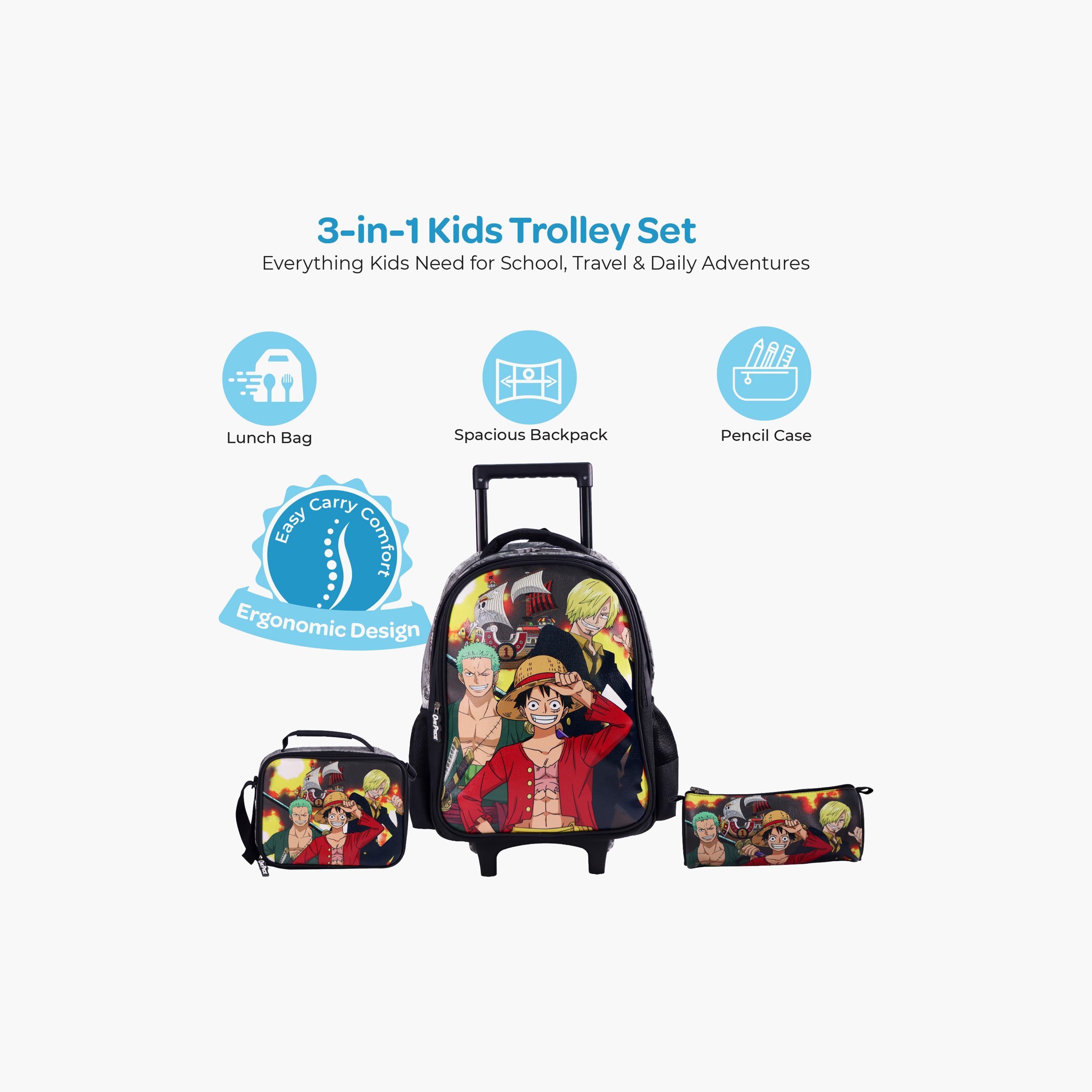 Moon One Piece Trolley Backpack with Lunch Bag & Pencil Case - 16 Inch-school-bagsandbackpacks-trolleybags-image-5