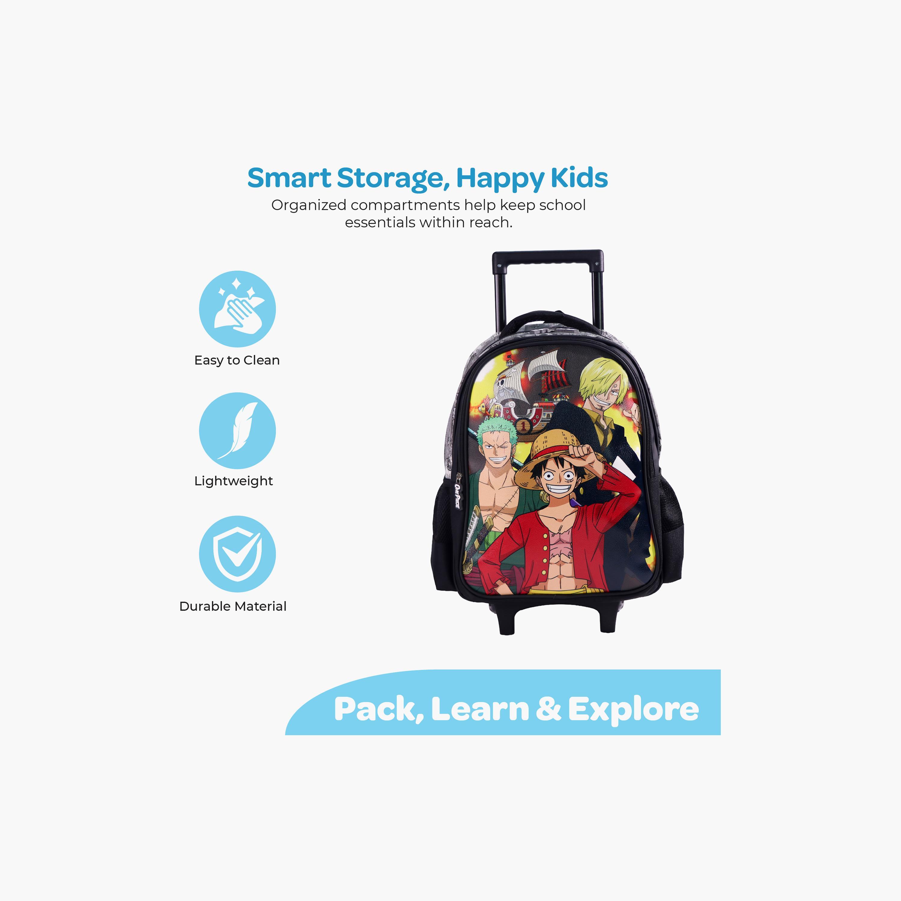 Moon One Piece Trolley Backpack with Lunch Bag & Pencil Case - 16 Inch-school-bagsandbackpacks-trolleybags-image-6