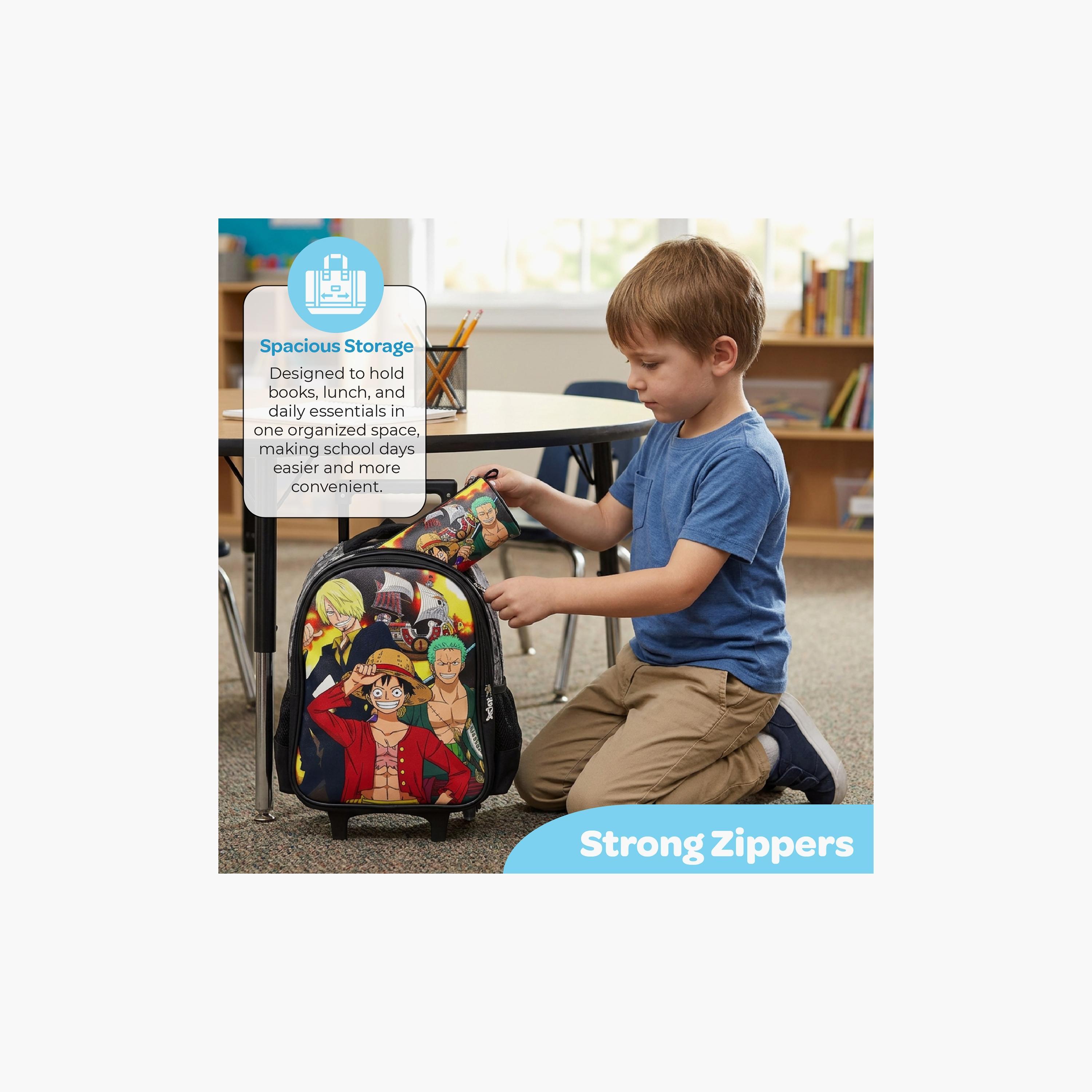 Moon One Piece Trolley Backpack with Lunch Bag & Pencil Case - 16 Inch-school-bagsandbackpacks-trolleybags-image-8