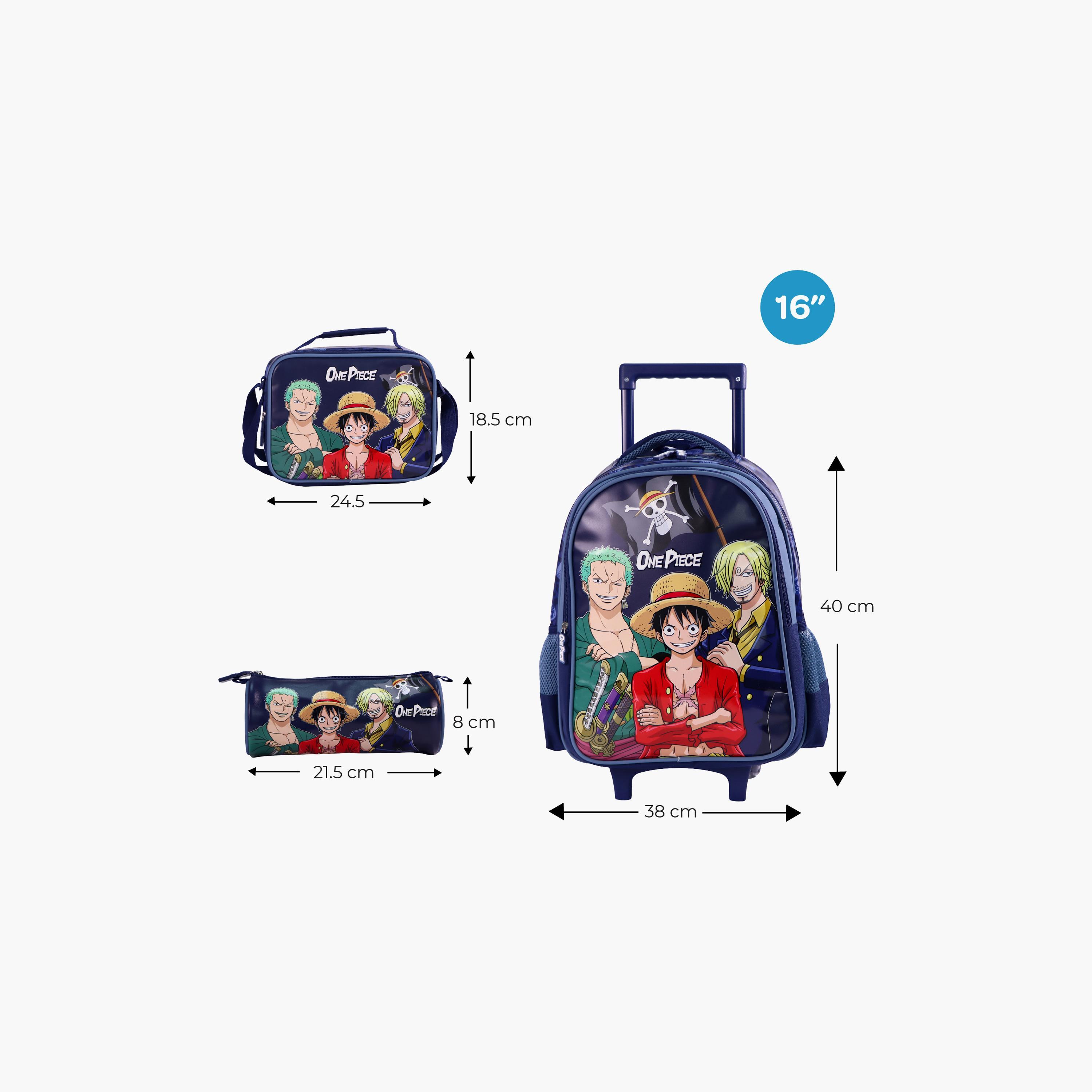 Moon One Piece Trolley Backpack with Lunch Bag & Pencil Case - 16 Inch-school-bagsandbackpacks-trolleybags-image-3