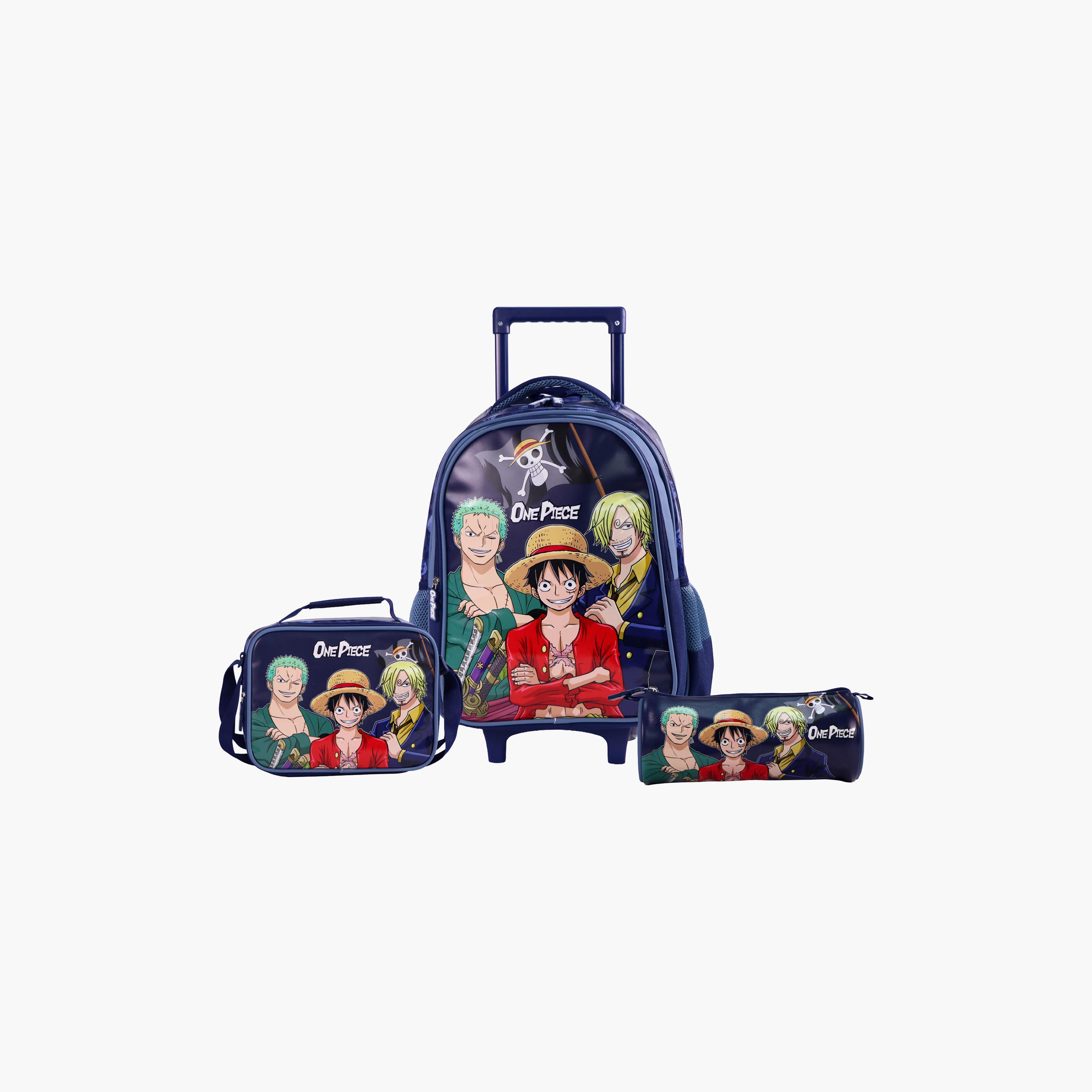 Moon One Piece Trolley Backpack with Lunch Bag & Pencil Case - 16 Inch-school-bagsandbackpacks-trolleybags-image-4