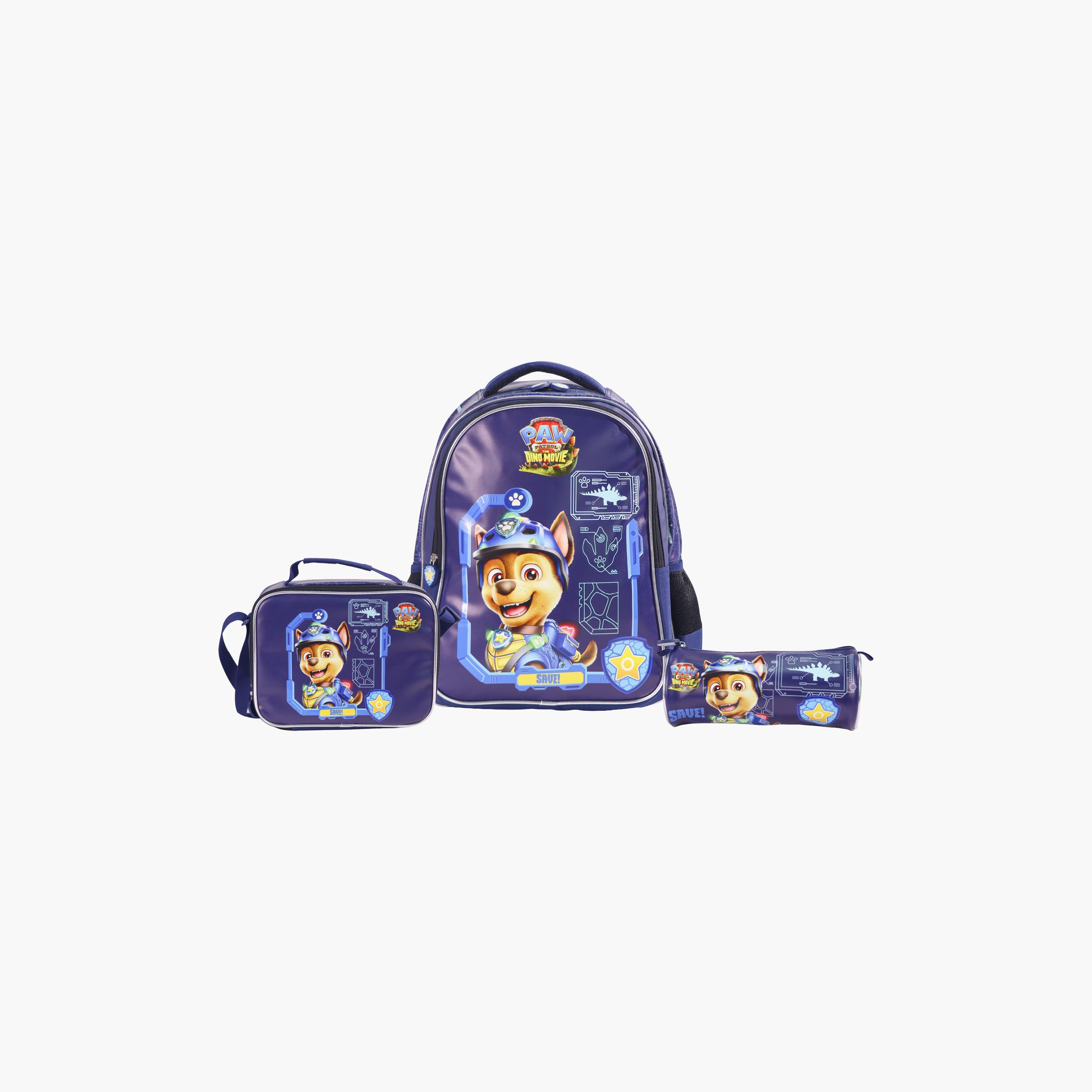 Moon Paw Patrol School Bag with Lunch Bag & Pencil Case - 16 Inch-school-bagsandbackpacks-sets-image-3