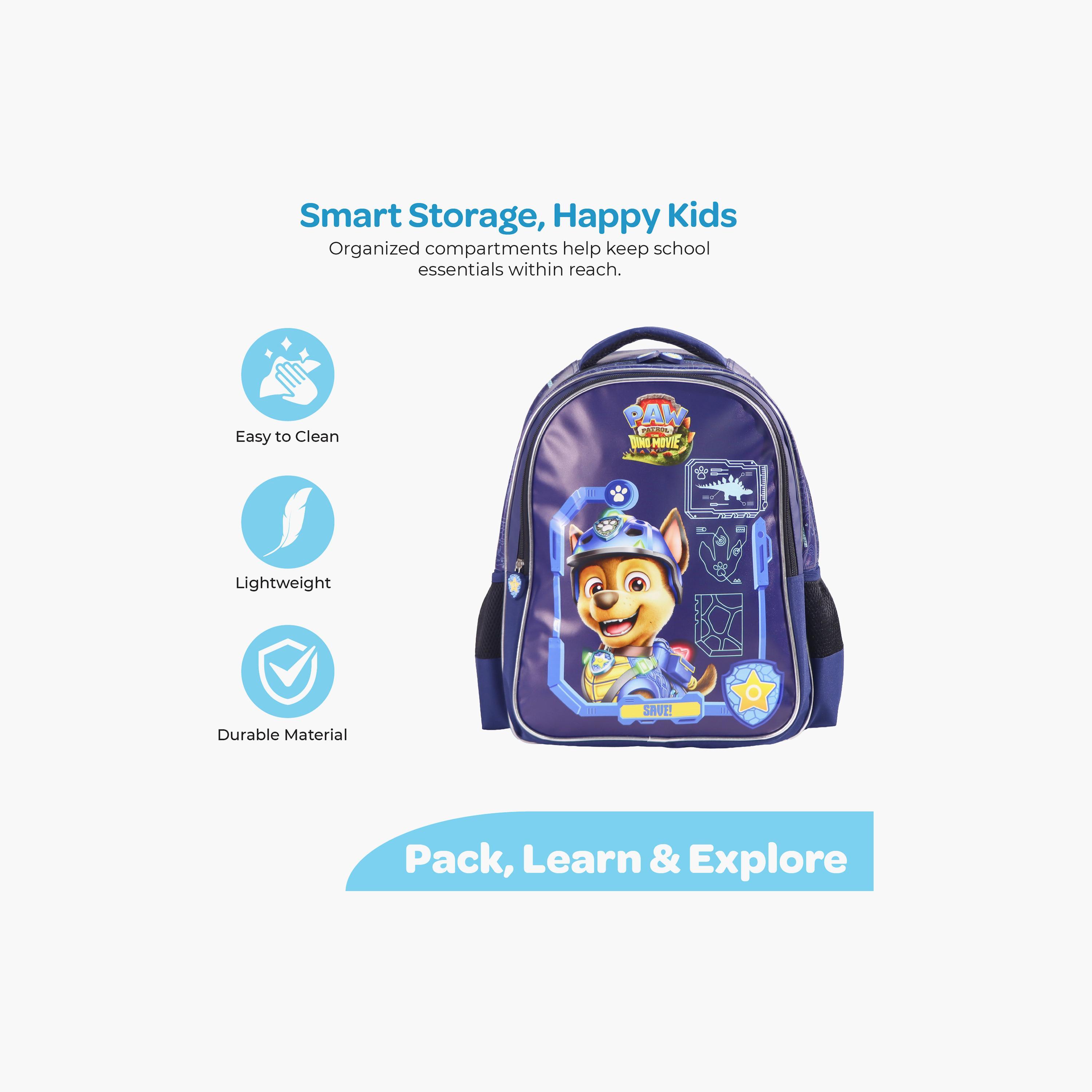 Moon Paw Patrol School Bag with Lunch Bag & Pencil Case - 16 Inch-school-bagsandbackpacks-sets-image-5