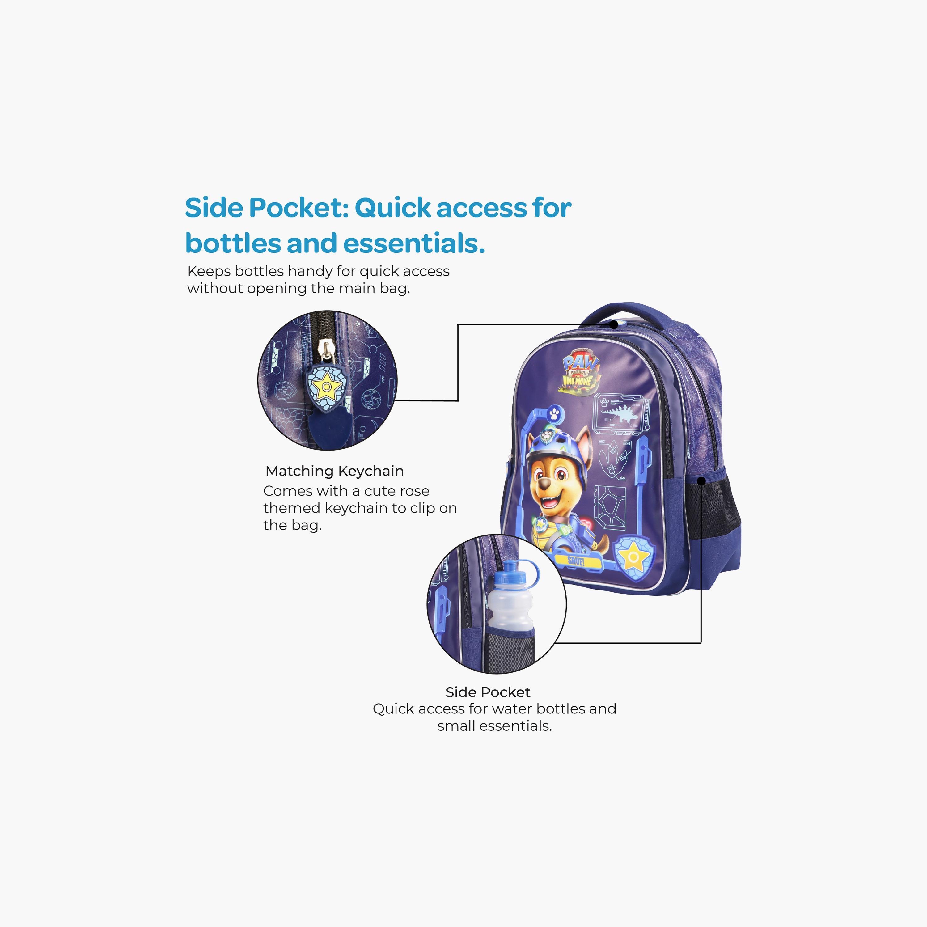 Moon Paw Patrol School Bag with Lunch Bag & Pencil Case - 16 Inch-school-bagsandbackpacks-sets-image-6