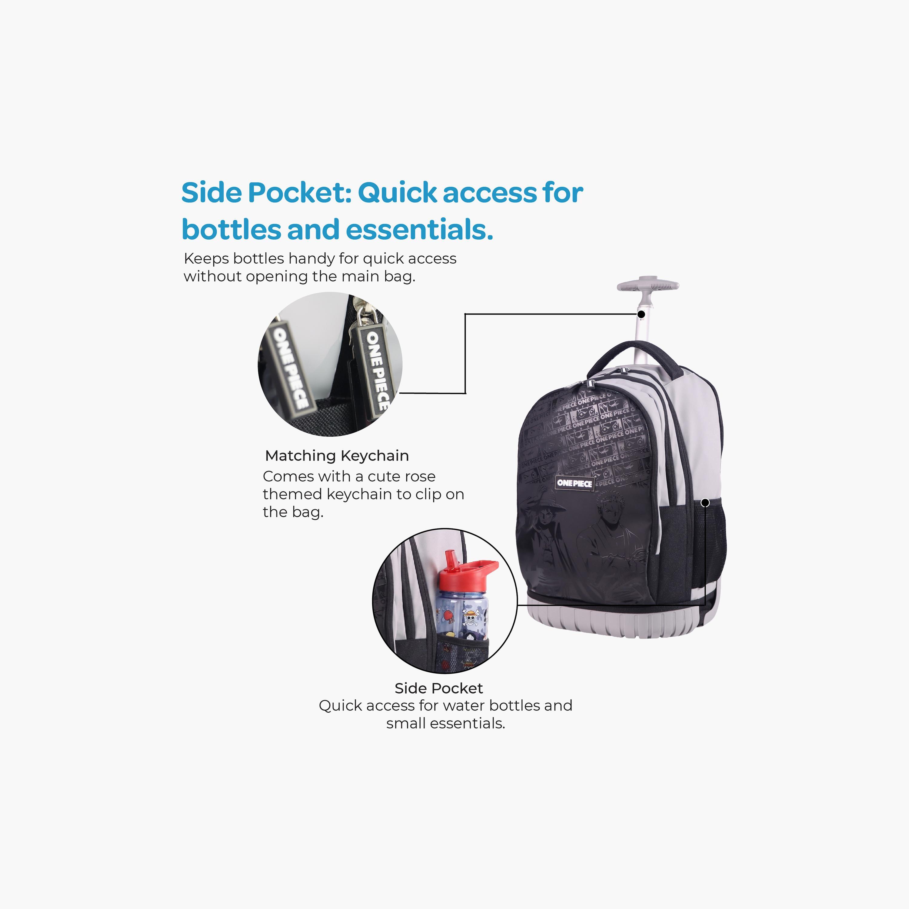 Moon One Piece Trolley Backpack with Lunch Bag & Pencil Case - 18 Inch-school-bagsandbackpacks-trolleybags-image-7