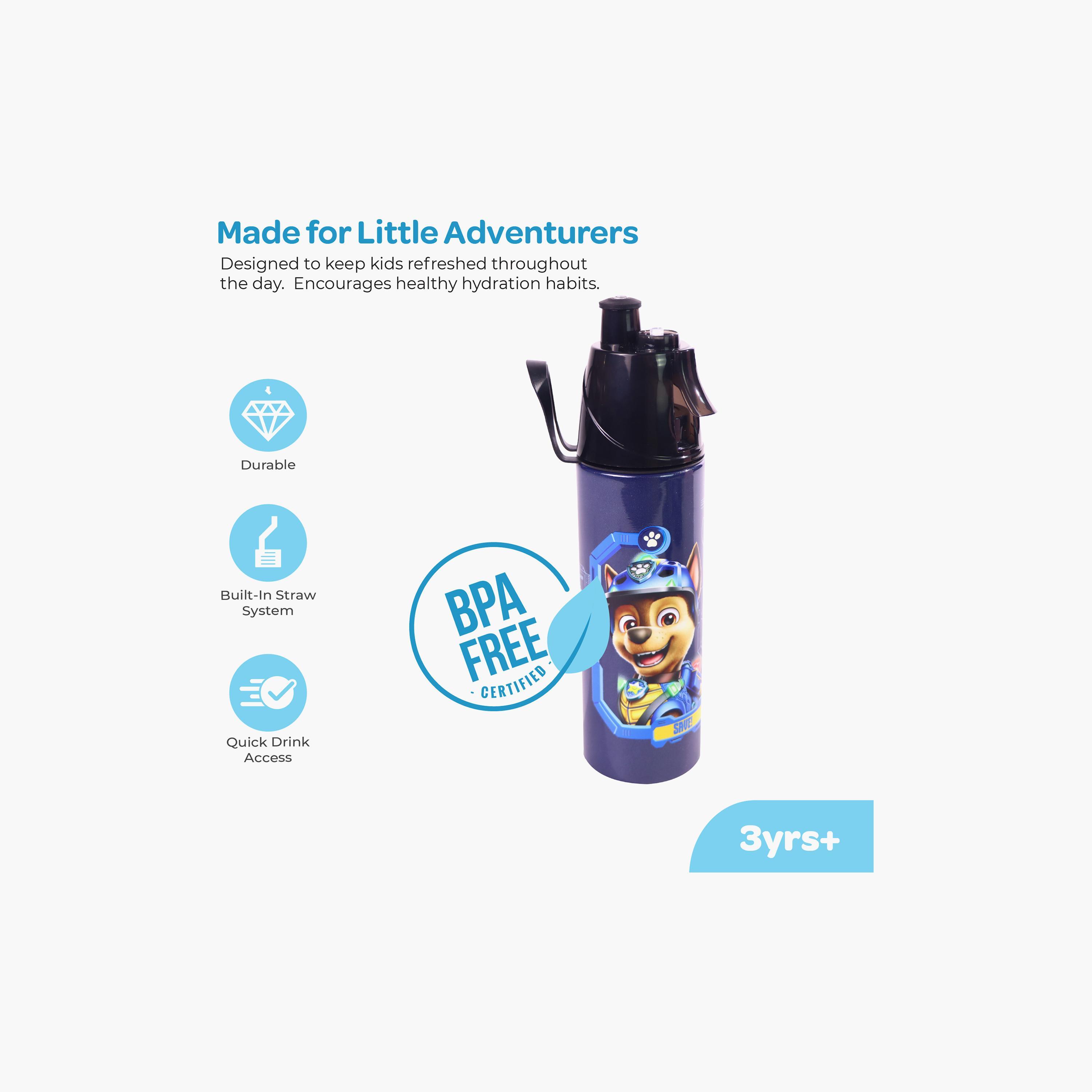 Moon Paw Patrol SS Water Bottle with Mist Spray Nozzle - 500 ml-school-waterbottles-image-4