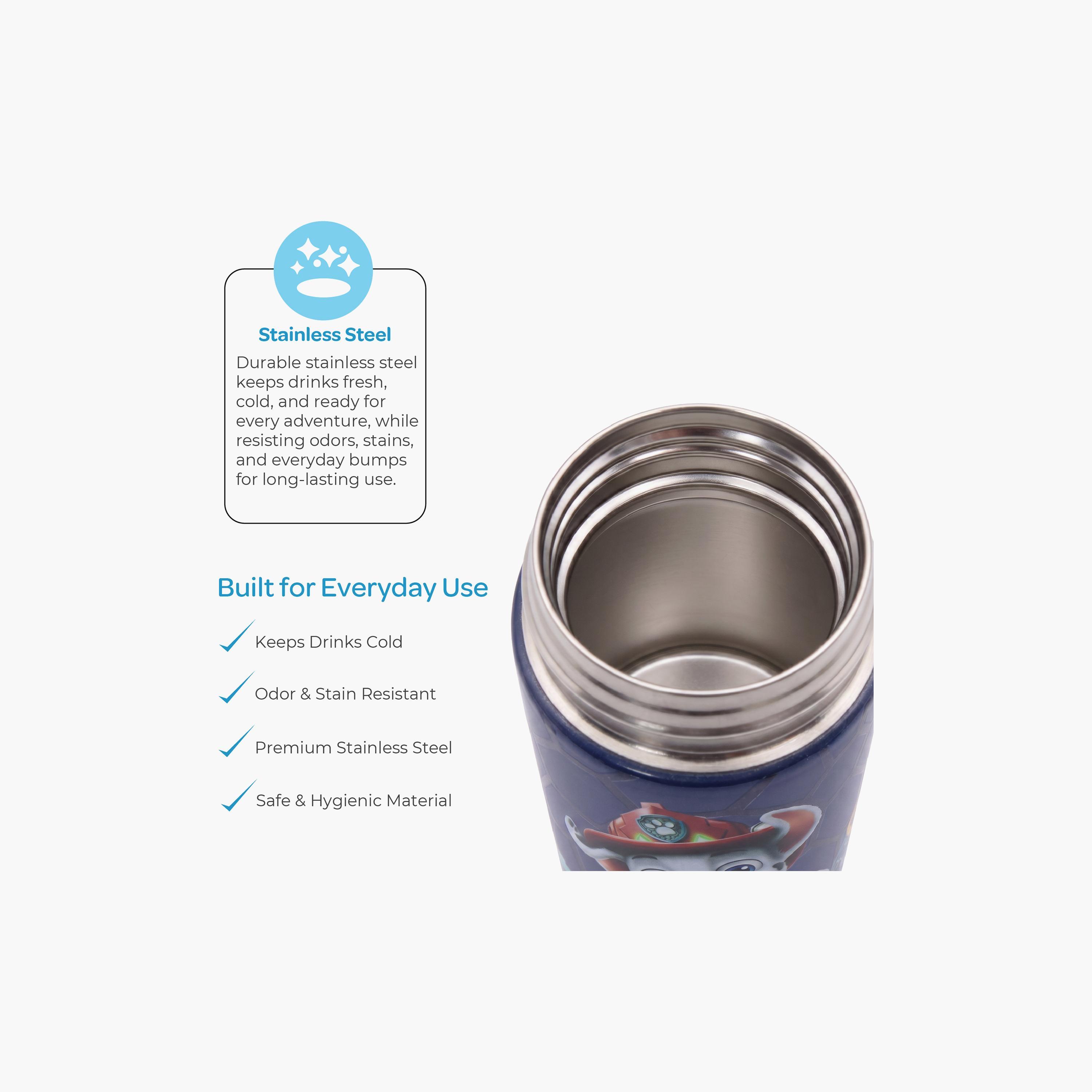 Moon Paw Patrol SS Water Bottle with Mist Spray Nozzle - 500 ml-school-waterbottles-image-2