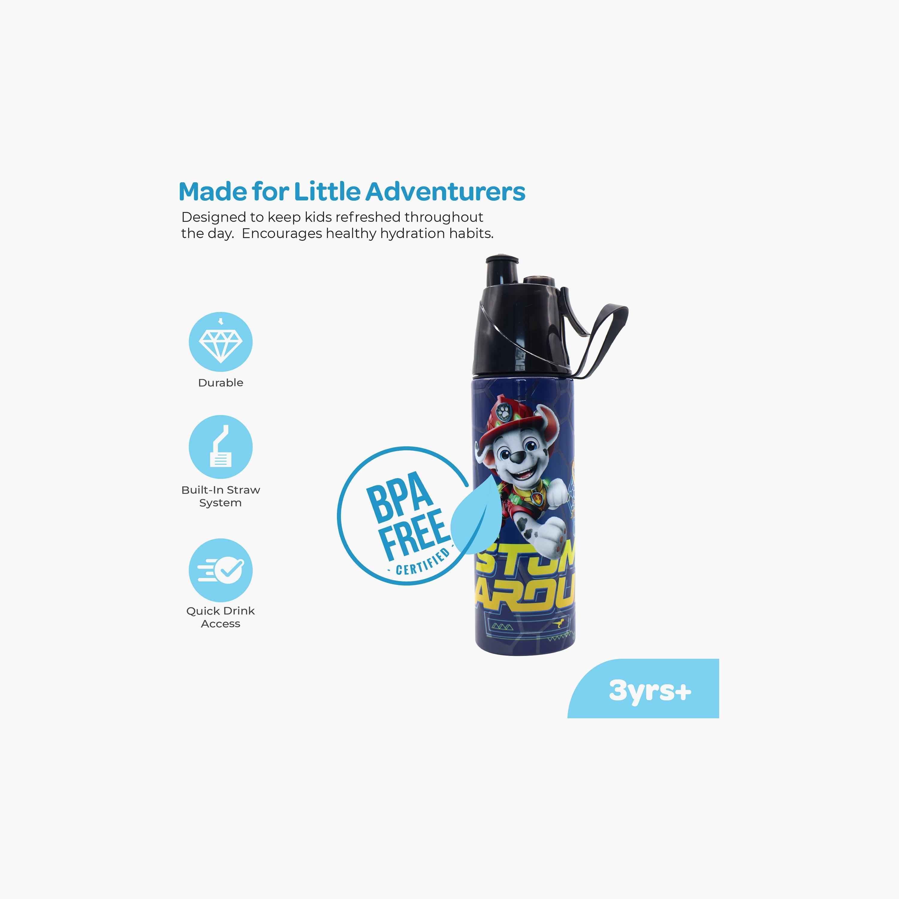 Moon Paw Patrol SS Water Bottle with Mist Spray Nozzle - 500 ml-school-waterbottles-image-4