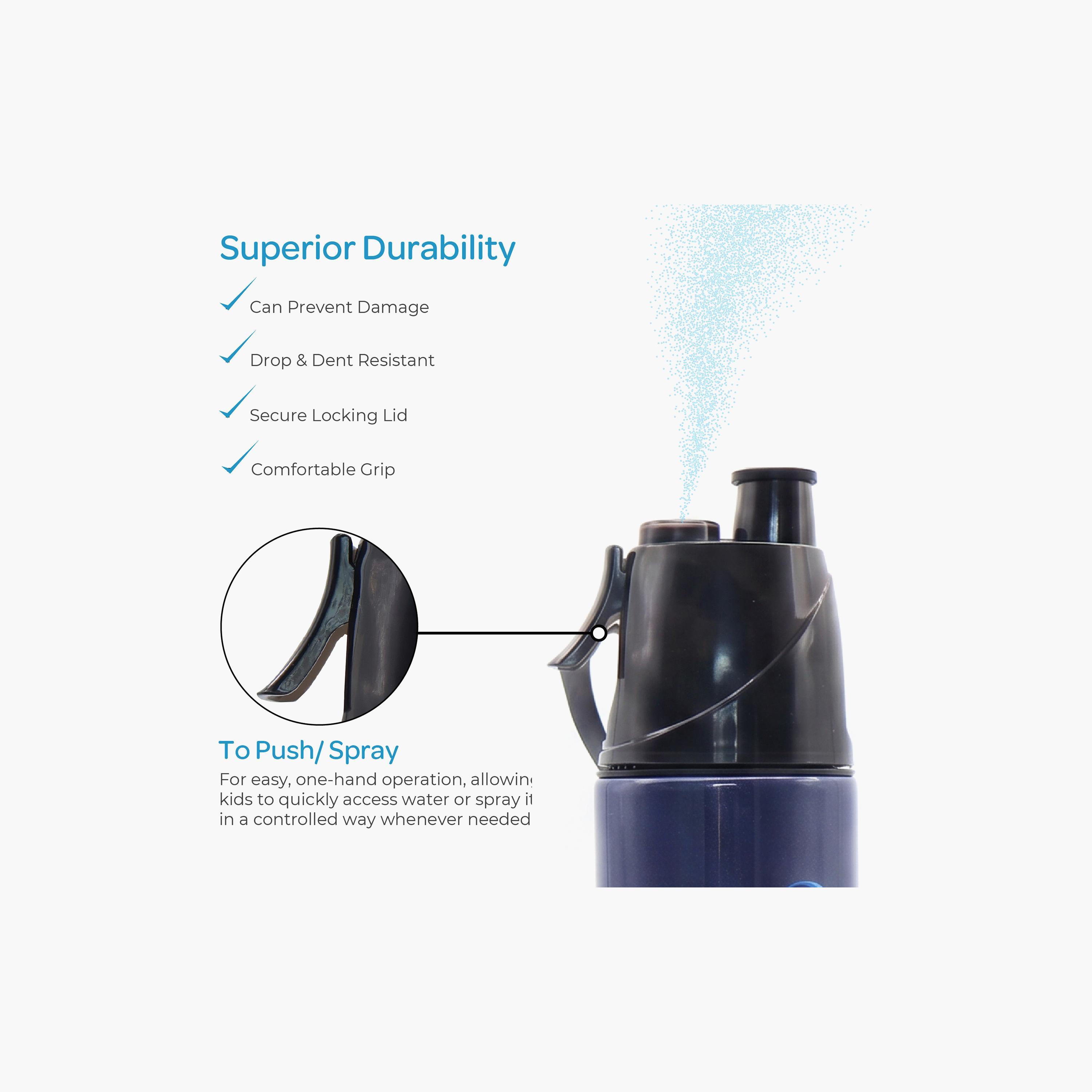 Moon Paw Patrol SS Water Bottle with Mist Spray Nozzle - 500 ml-school-waterbottles-image-7