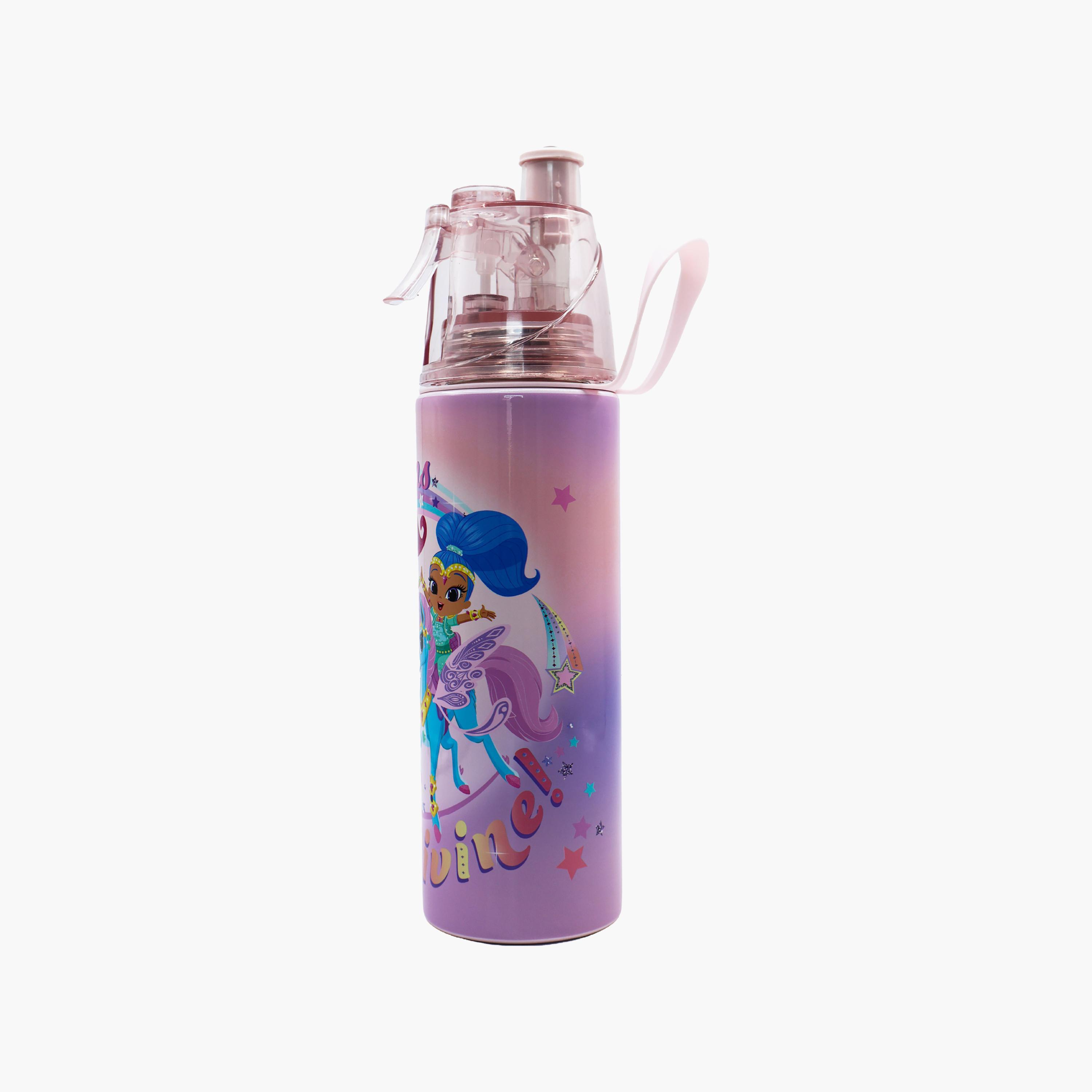 Moon Shimmer & Shine SS Water Bottle with Spray Mist - 500 ml-school-waterbottles-image-1