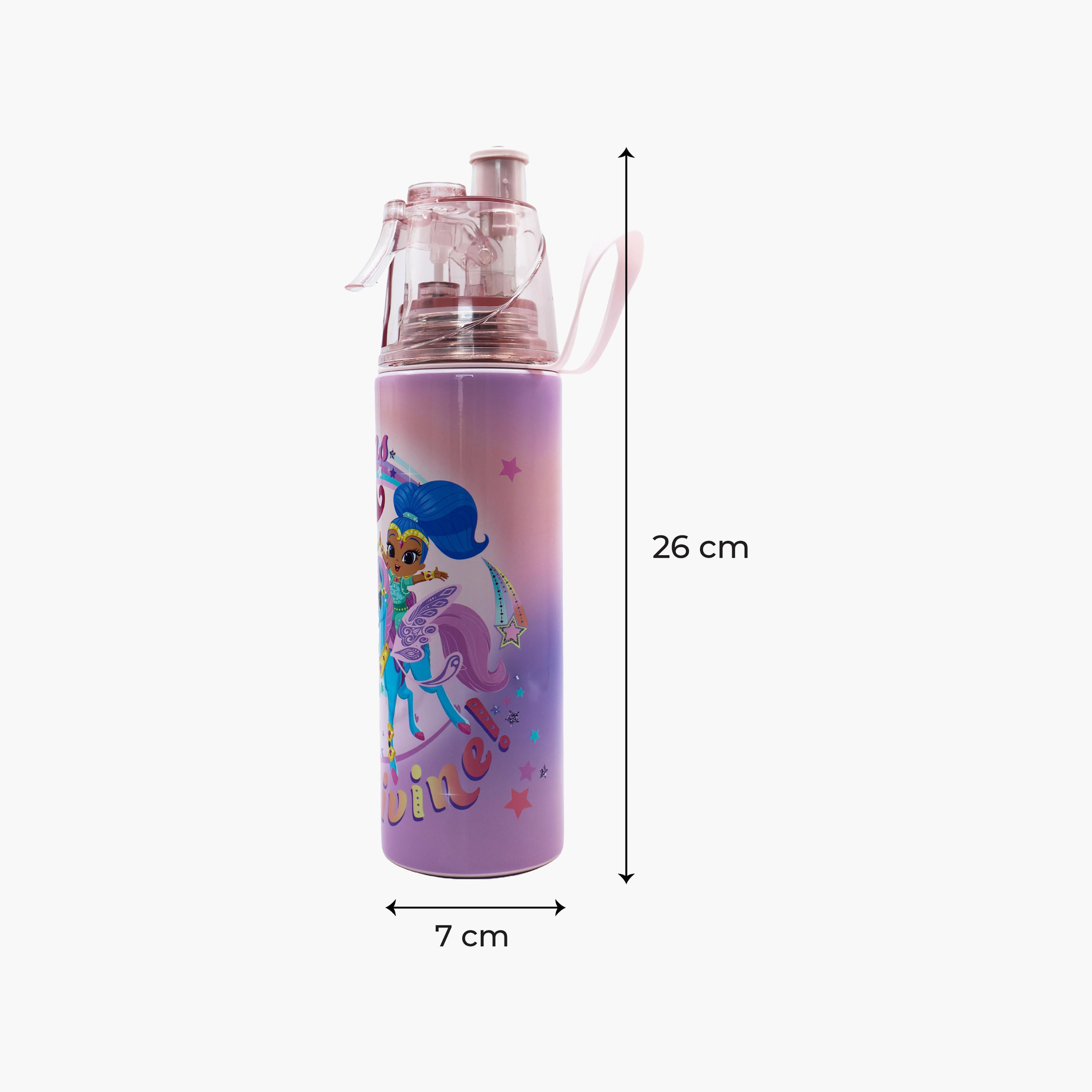 Moon Shimmer & Shine SS Water Bottle with Spray Mist - 500 ml-school-waterbottles-image-3