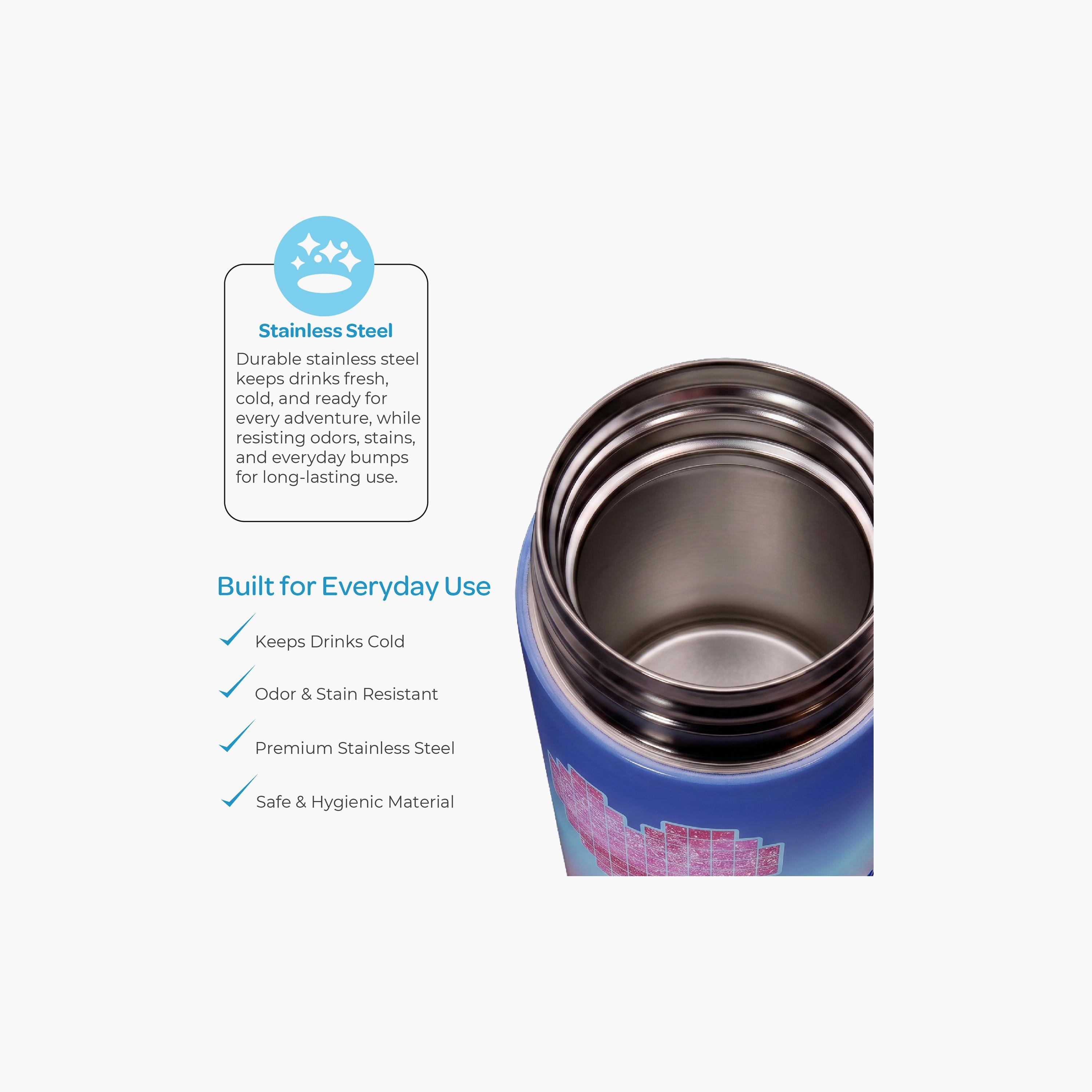 Moon Unicorn SS Water Bottle with Spray Mist - 500 ml-school-waterbottles-image-2