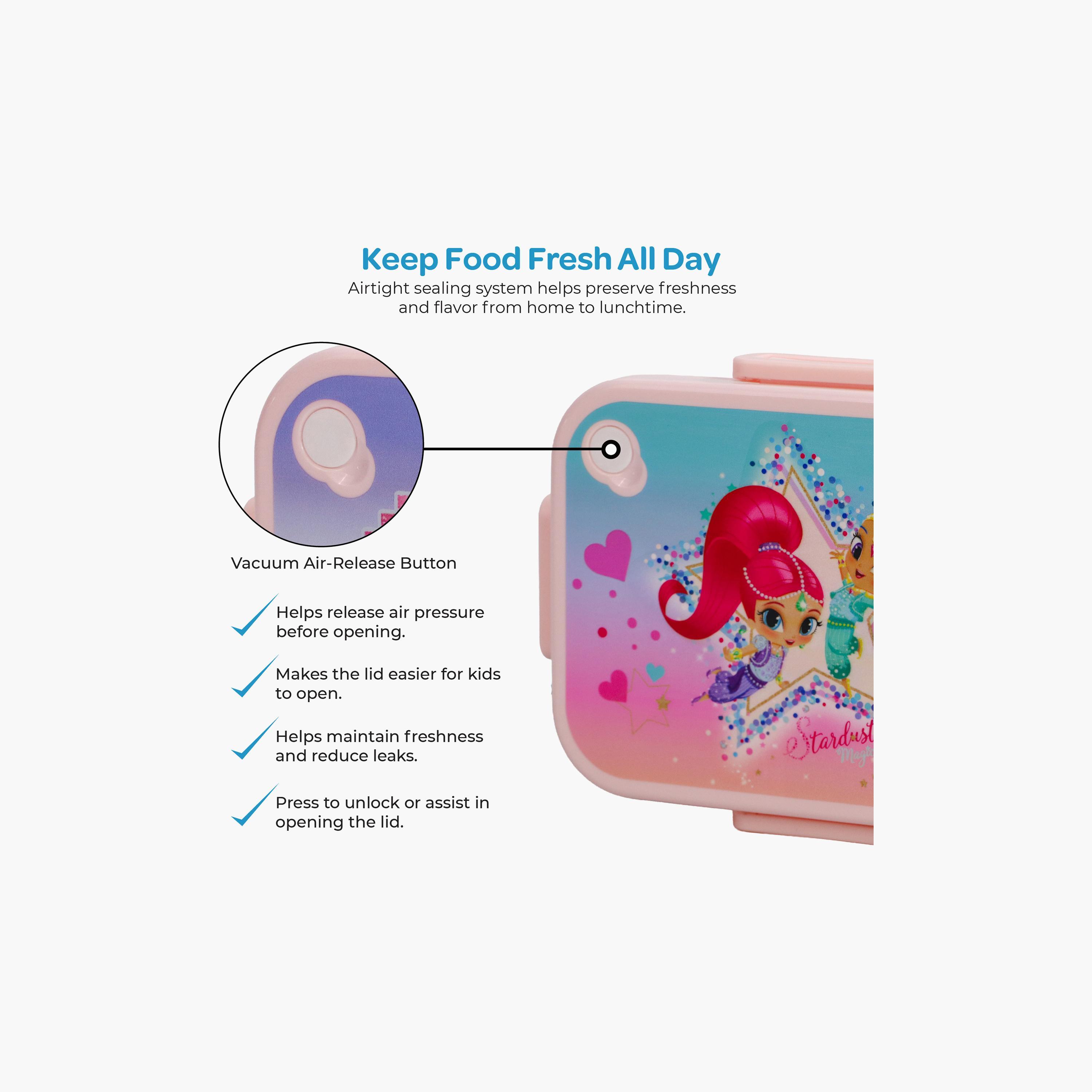 Moon Shimmer & Shine Stardust Insulated SS Leakproof Lunch Box-school-lunchessentials-lunchboxes-image-3