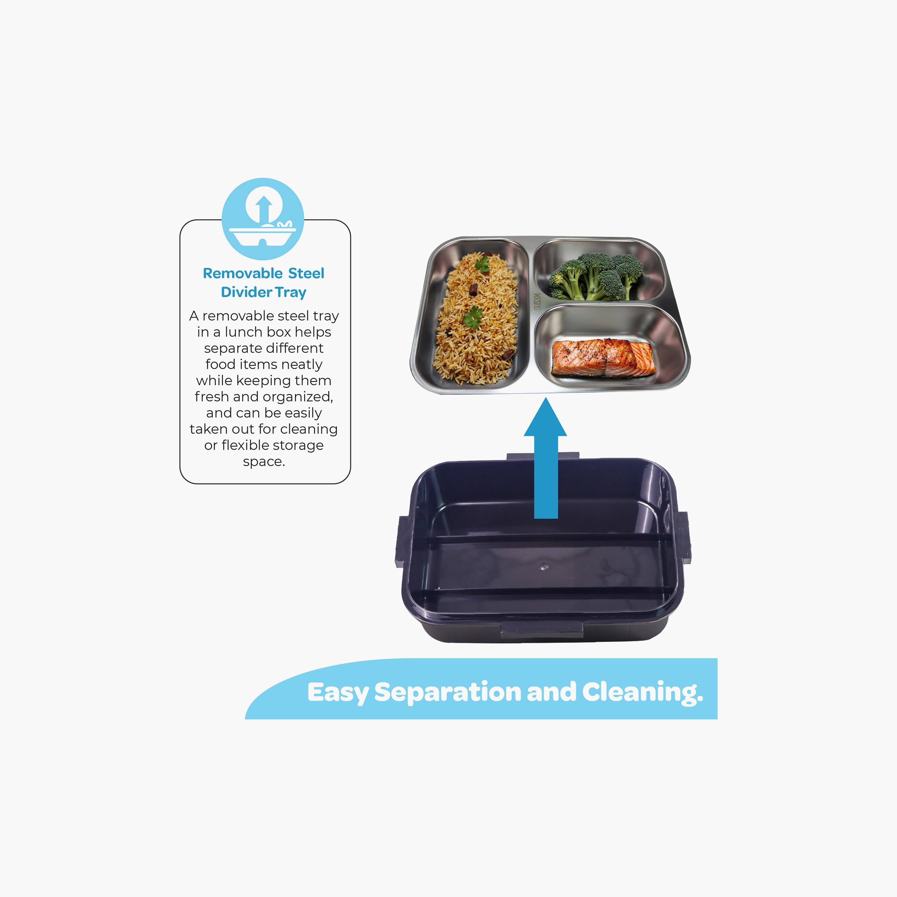 Moon One Piece Insulated SS Leakproof Lunch Box-school-lunchessentials-lunchboxes-image-7