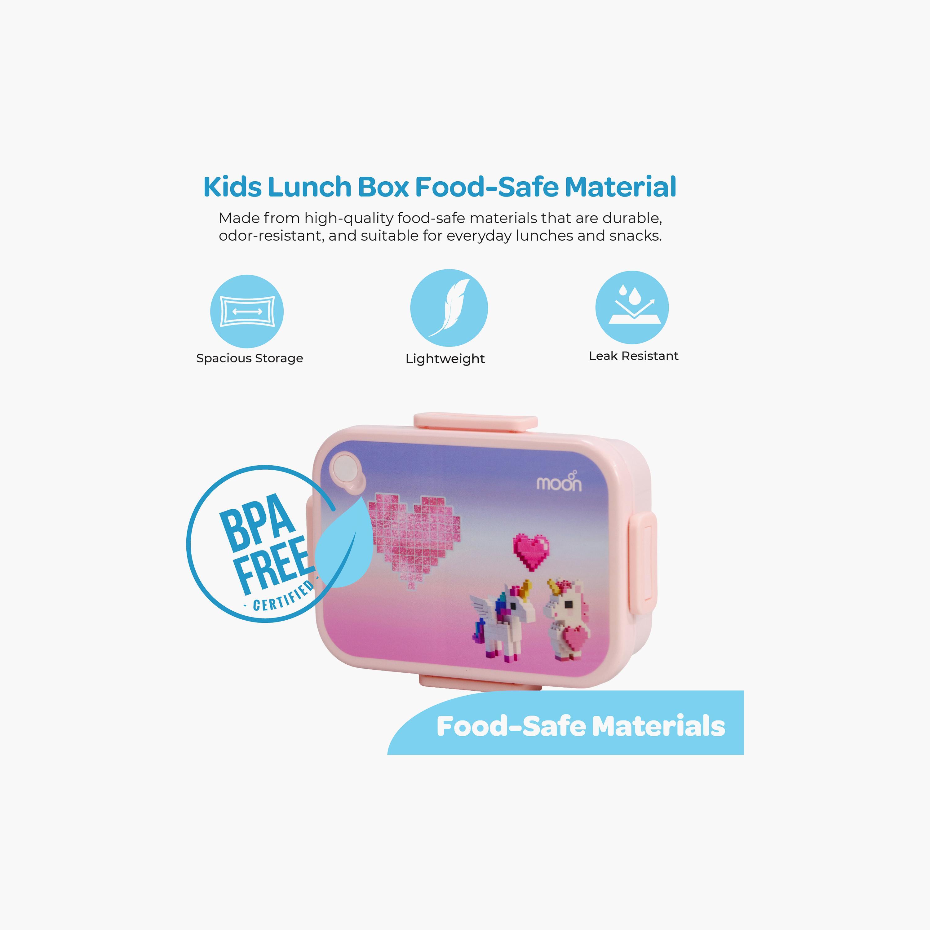 Moon Unicorn Insulated SS Leakproof Lunch Box-school-lunchessentials-lunchboxes-image-2
