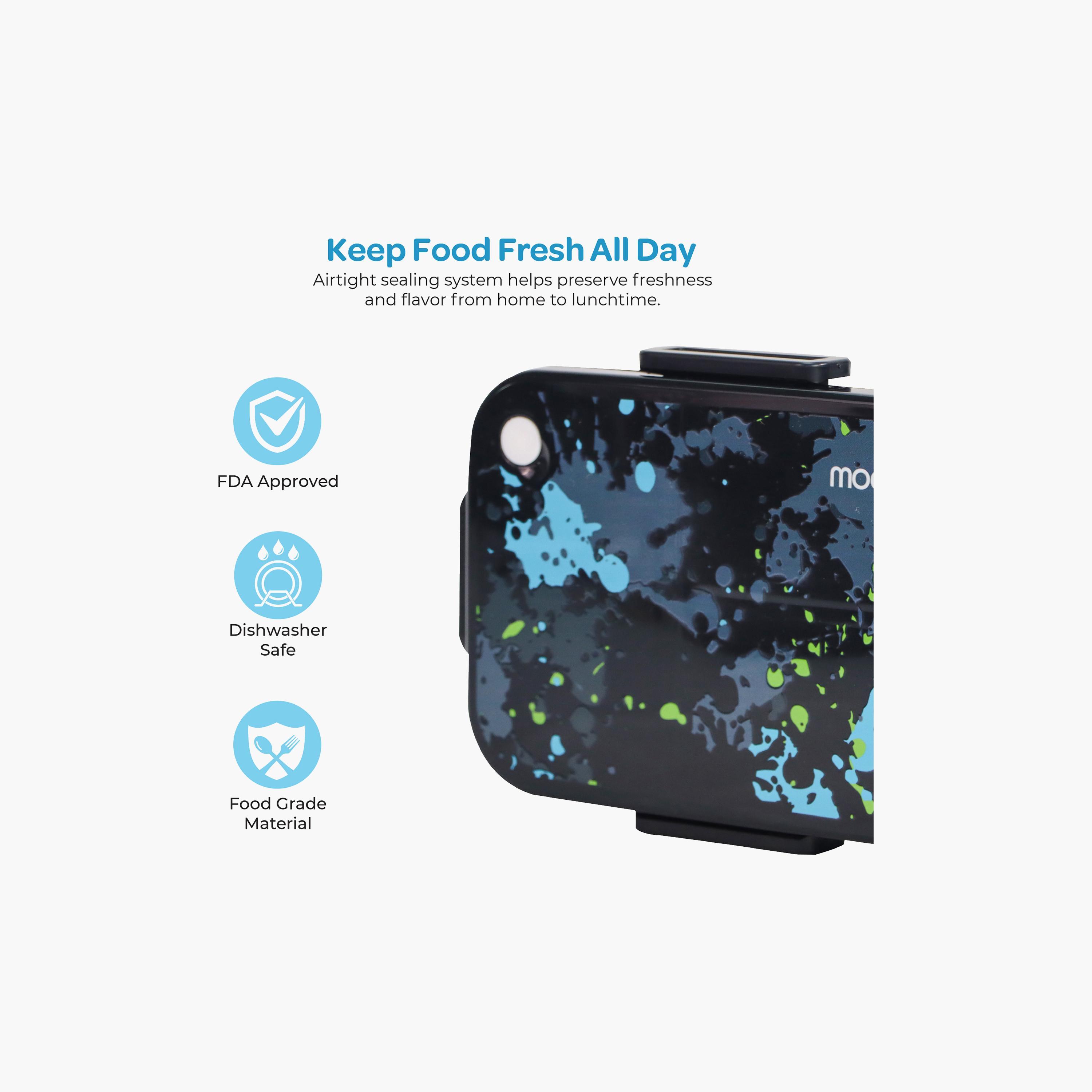 Moon Printed Insulated SS Leakproof Lunch Box-school-lunchessentials-lunchboxes-image-6