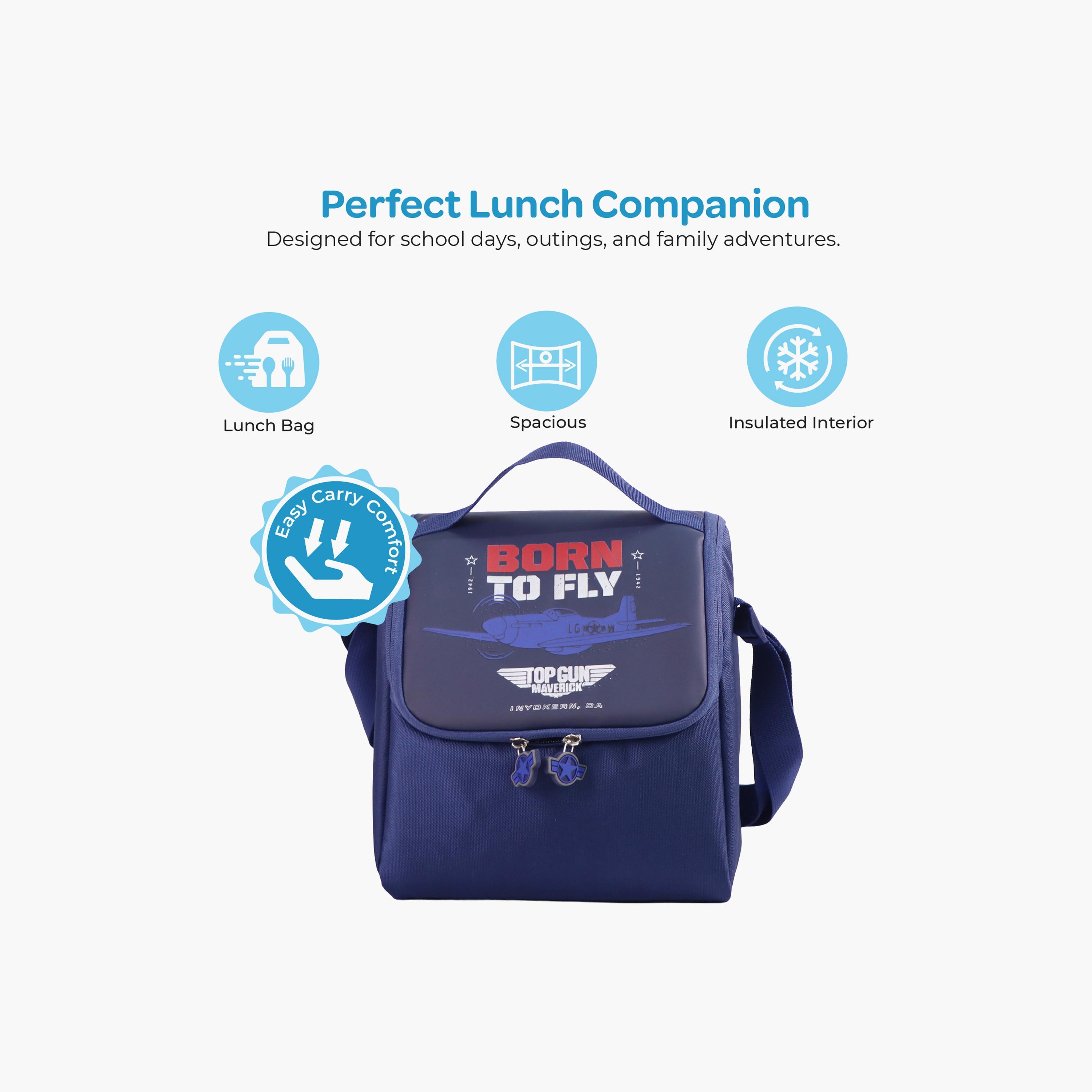 حقيبة غداء معزولة ومضادة للتسريب بتصميم توب غان من مون-school-lunchessentials-lunchbags-image-2