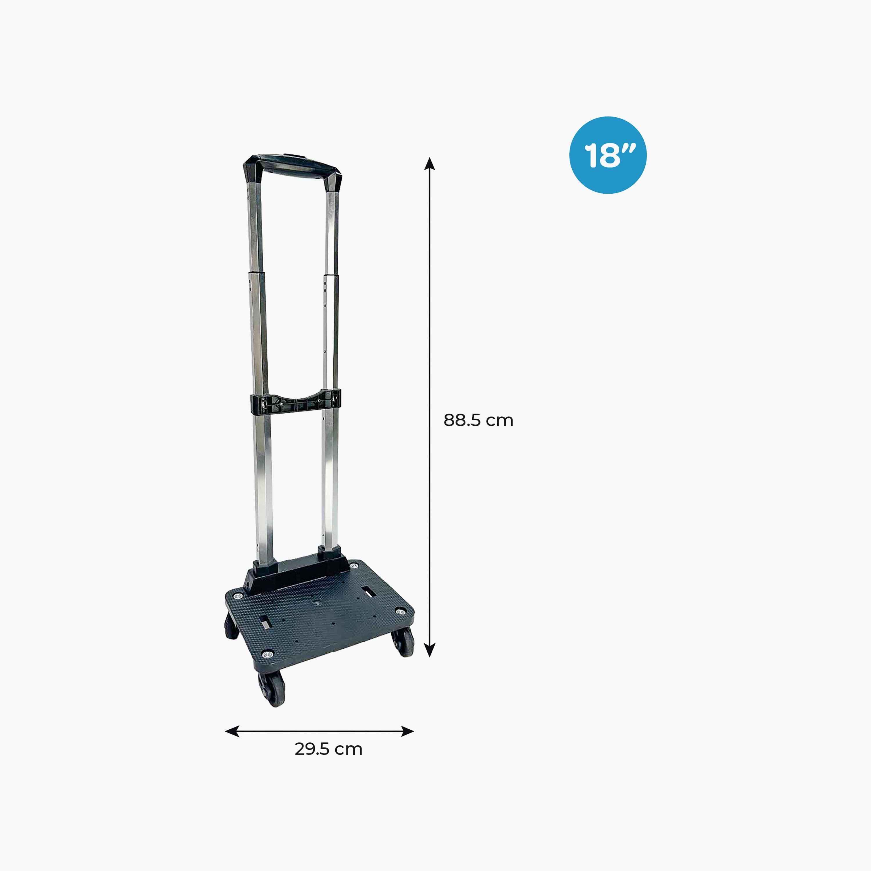Moon Foldable 360 Spinning Wheel Trolley for 18 Inch Bag-school-bagsandbackpacks-trolleybags-image-9
