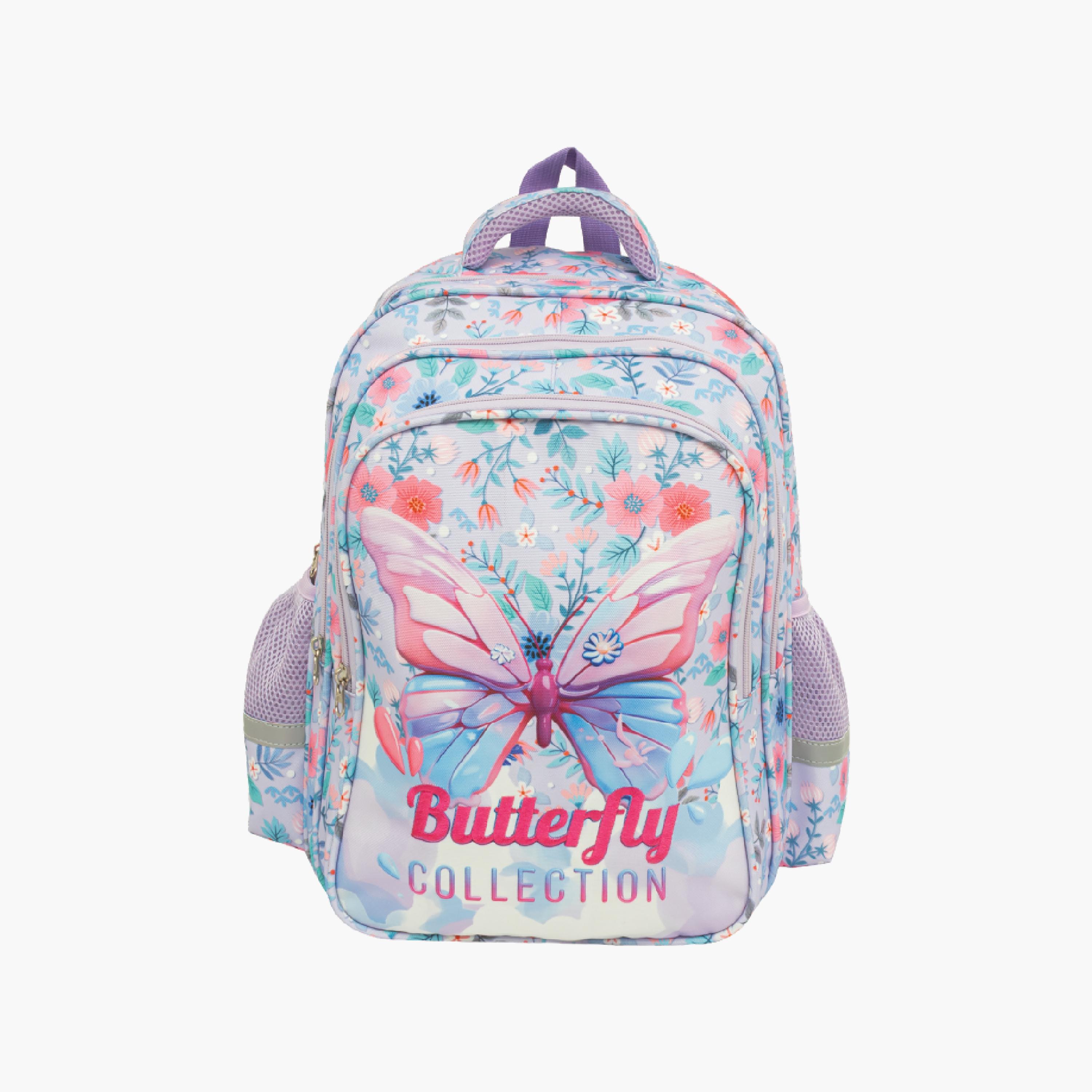 حقيبة ظهر مدرسية متميزة بتصميم فراشة - 16 بوصة من مون-school-bagsandbackpacks-backpacks-image-1