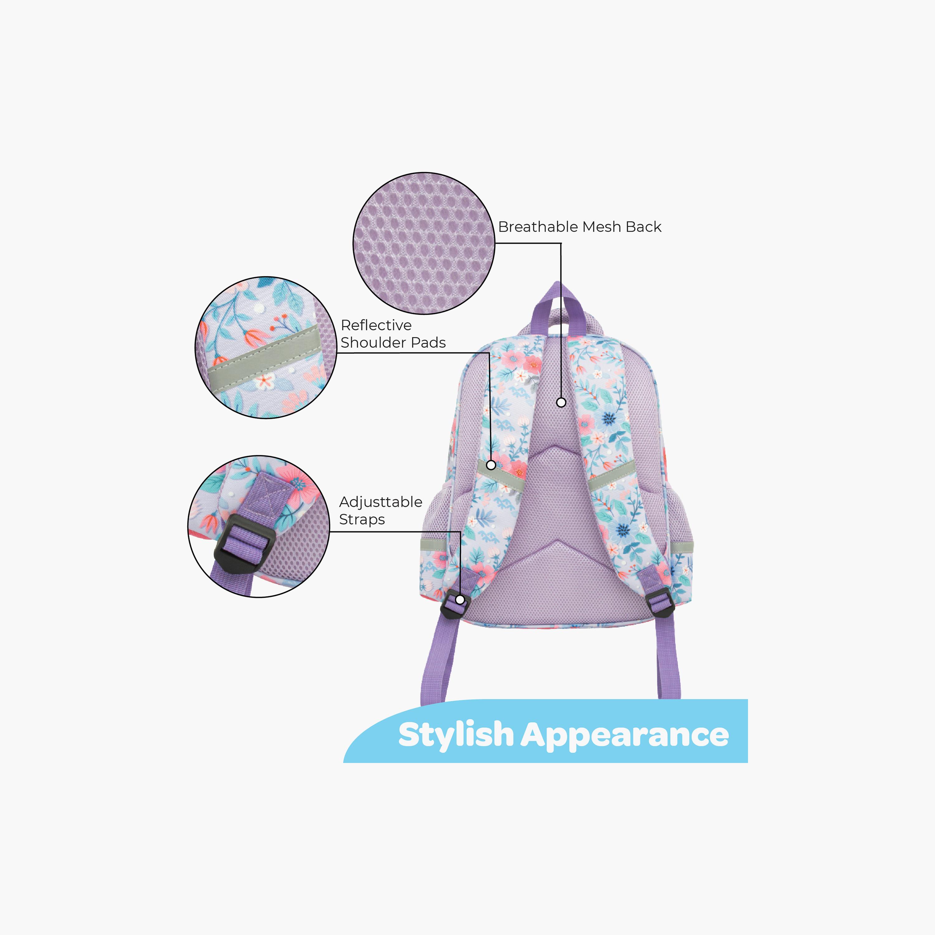 حقيبة ظهر مدرسية متميزة بتصميم فراشة - 16 بوصة من مون-school-bagsandbackpacks-backpacks-image-6