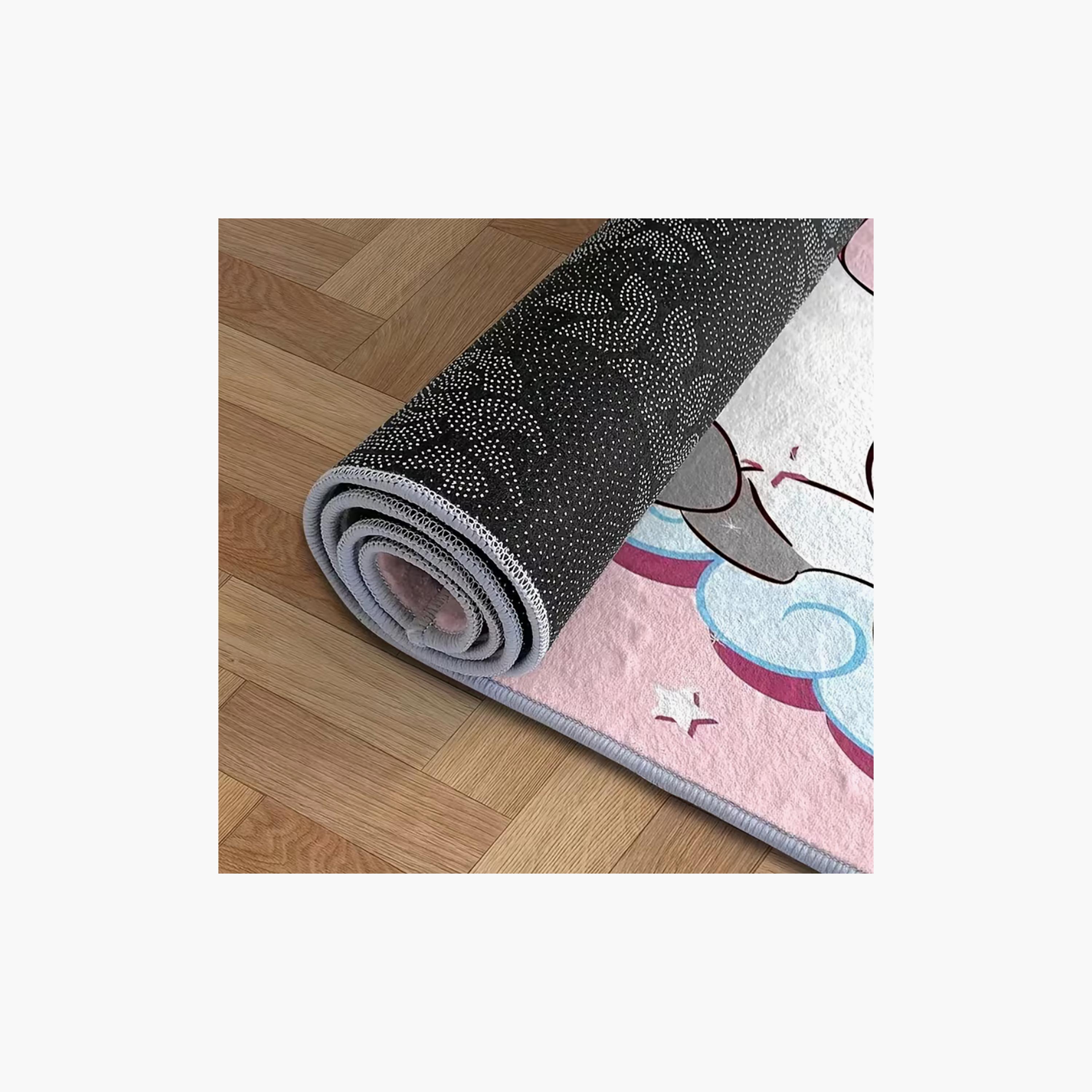 Factory Price Rainbow Unicorn Cushion Play Mat Rug - 160 x 200 cm-baby-nursery-roomdecor-image-7