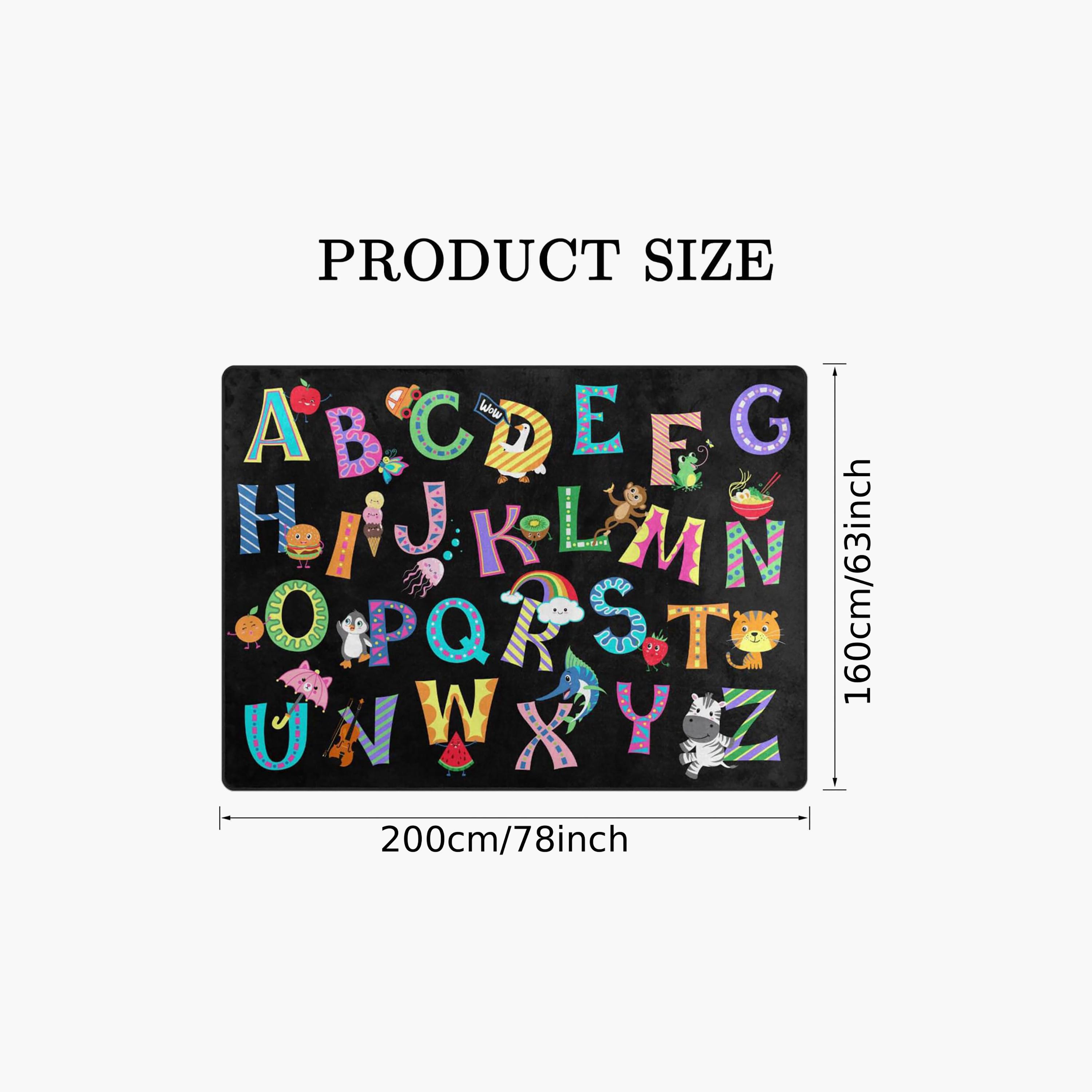 Factory Price Alphabets Cushion Play Mat Rug - 160 x 200 cm-baby-nursery-roomdecor-image-7