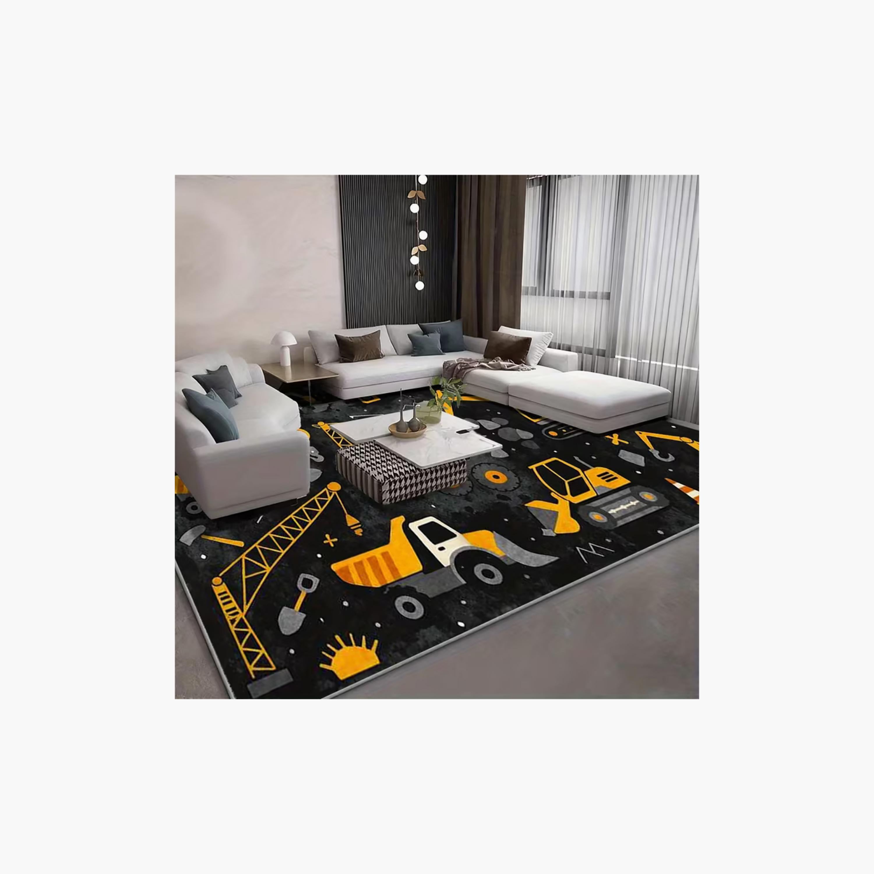 Factory Price Construction Cushion Play Mat Rug - 160 x 200 cm-baby-nursery-roomdecor-image-4