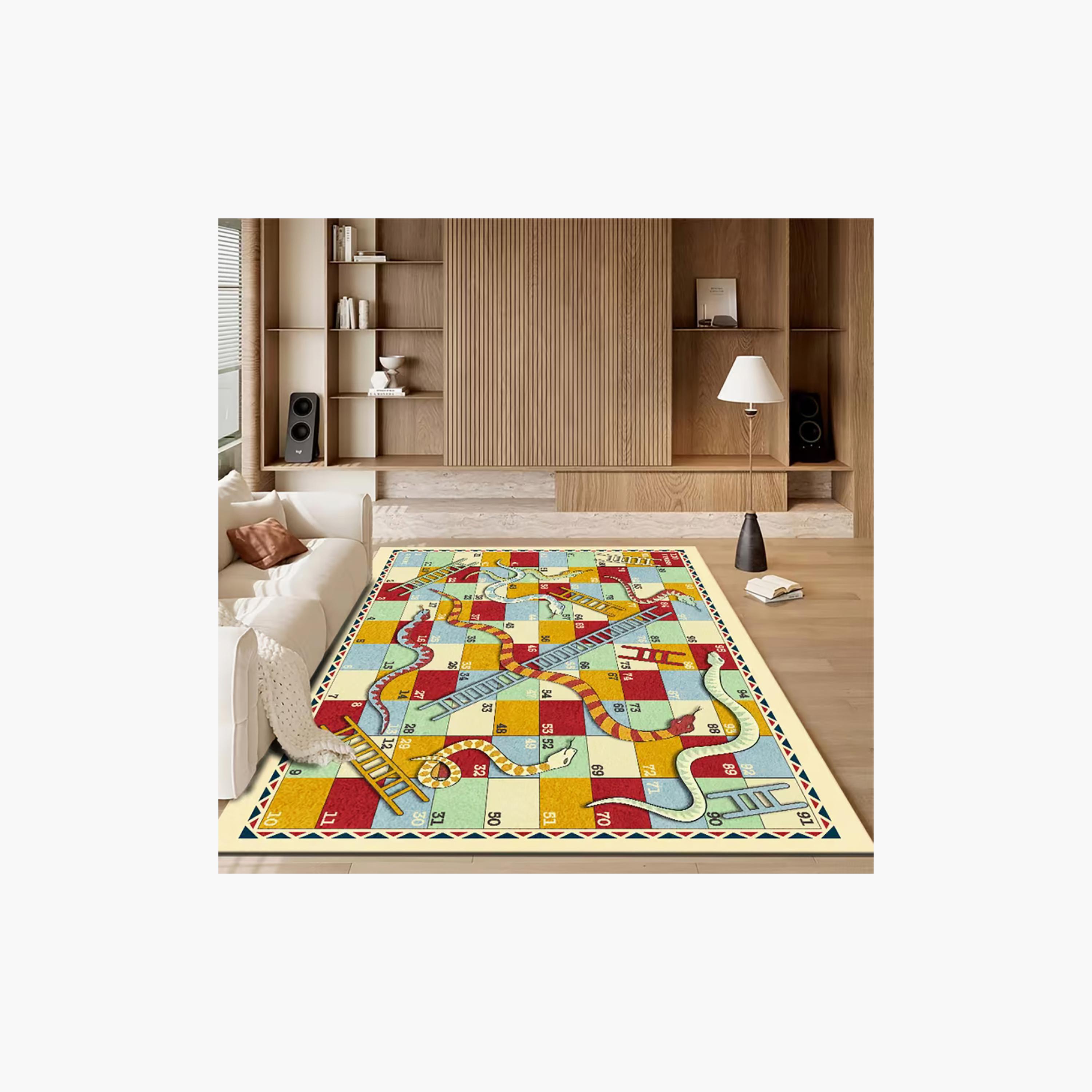 Factory Price Snakes & Ladders Cushion Play Mat Rug - 160 x 200 cm-baby-nursery-roomdecor-image-5