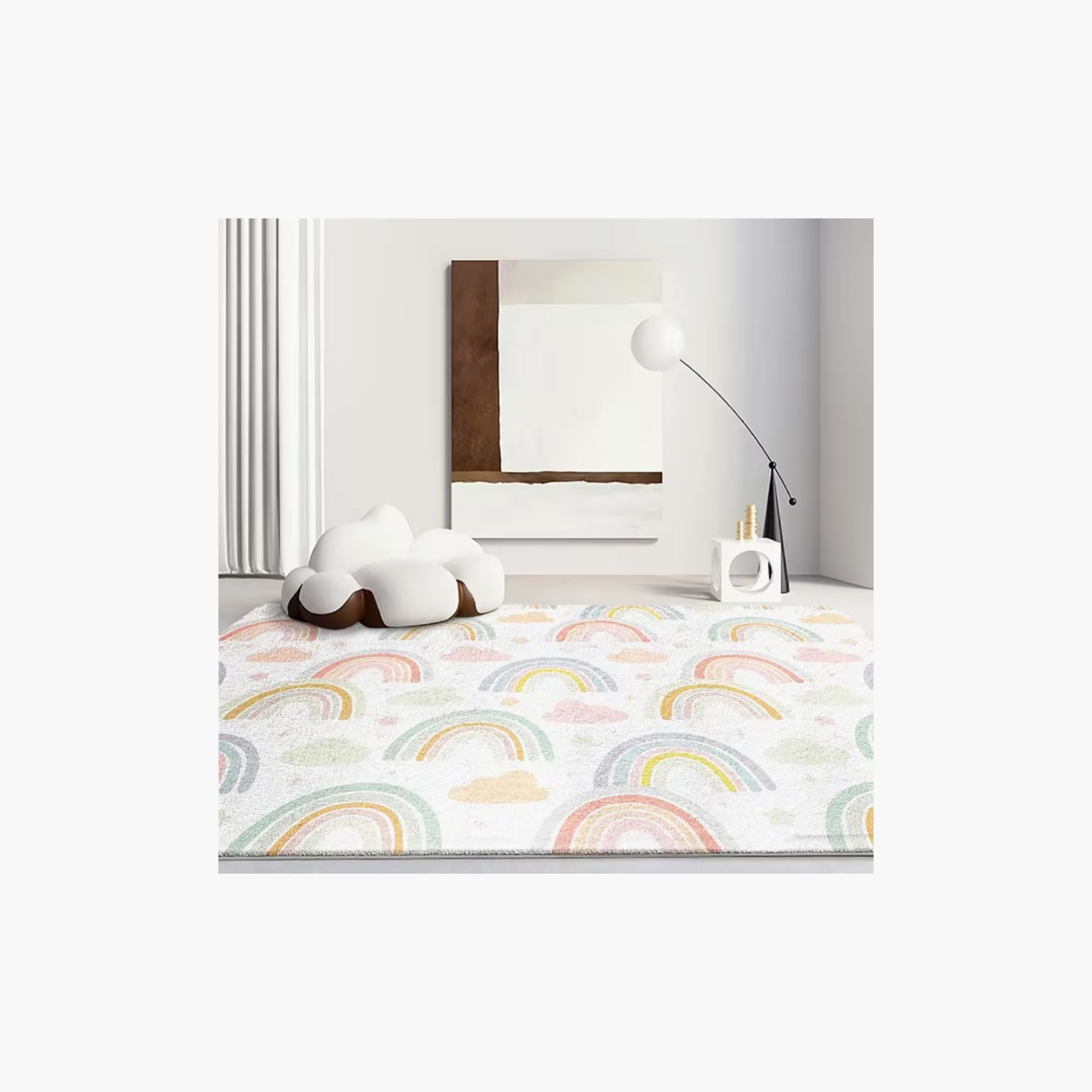 Factory Price Rainbow Cushion Play Mat Rug - 160 x 200 cm-baby-nursery-roomdecor-image-7