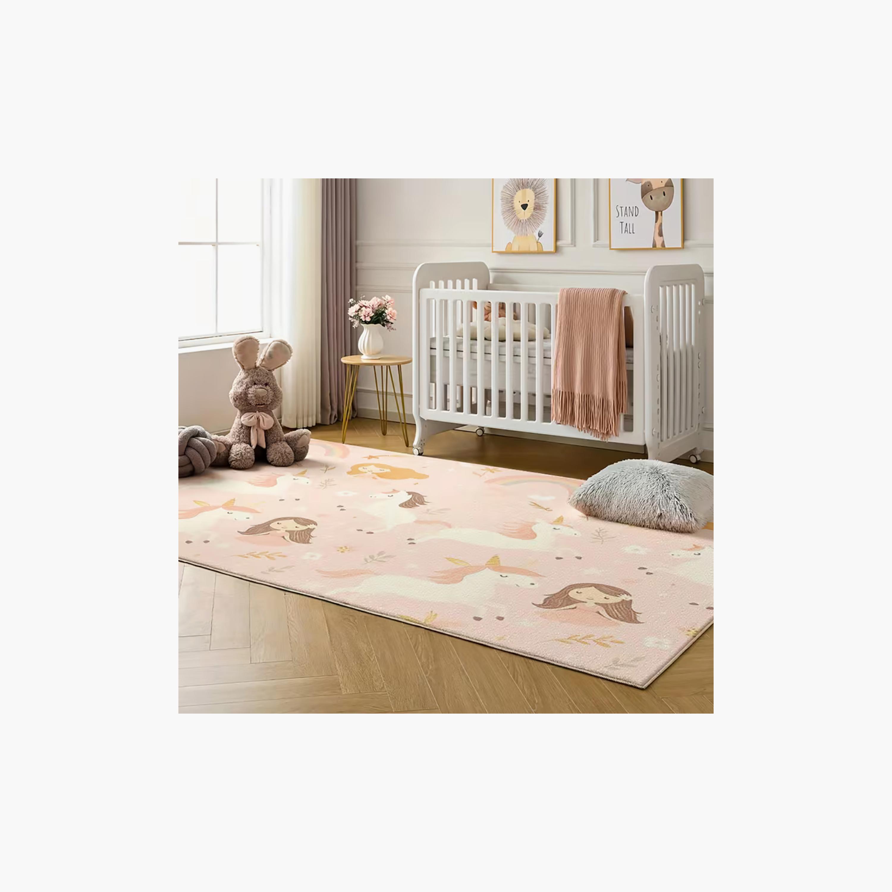 Factory Price Kiara & Unicorn Cushion Play Mat Rug - 160 x 200 cm-baby-nursery-roomdecor-image-2