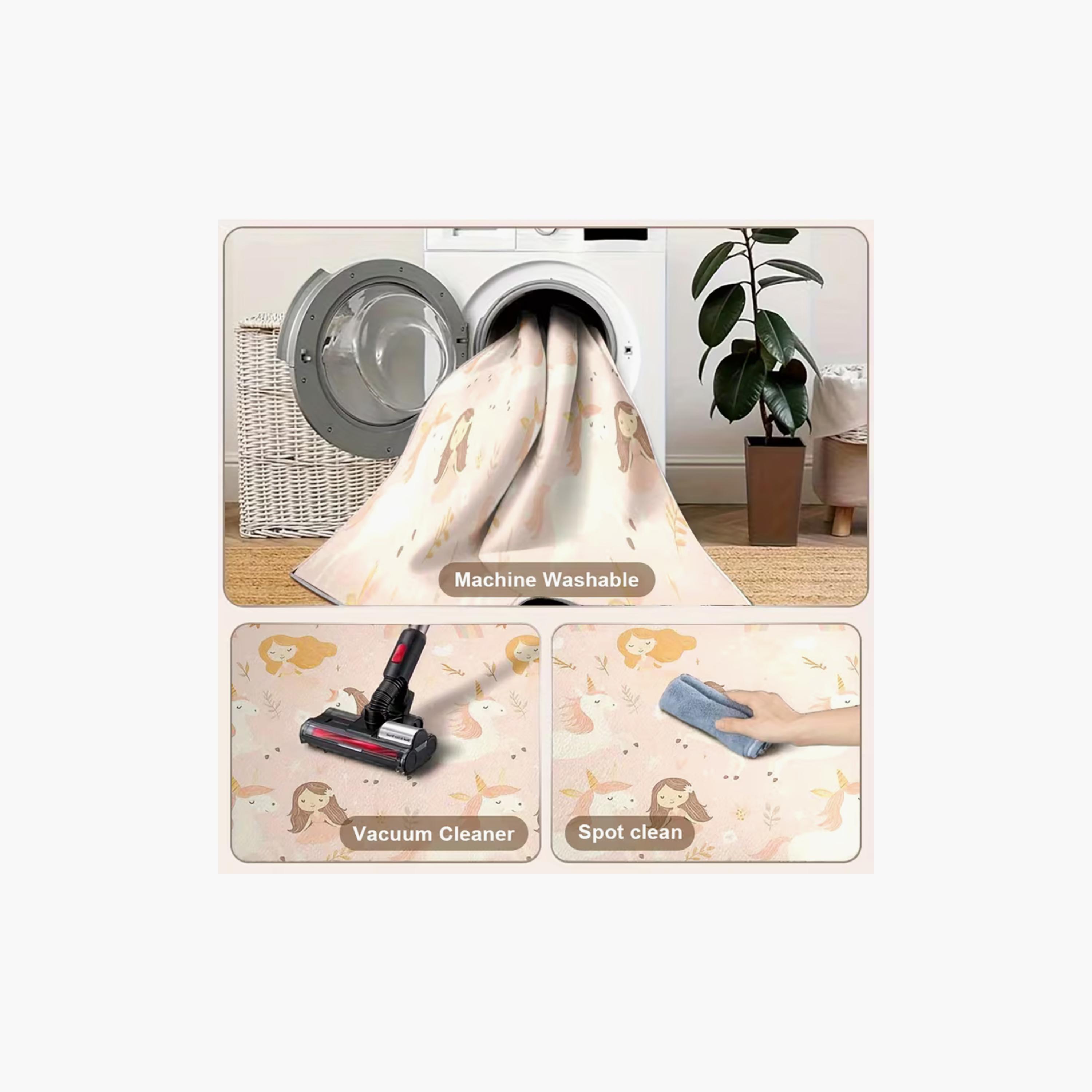 Factory Price Kiara & Unicorn Cushion Play Mat Rug - 160 x 200 cm-baby-nursery-roomdecor-image-6