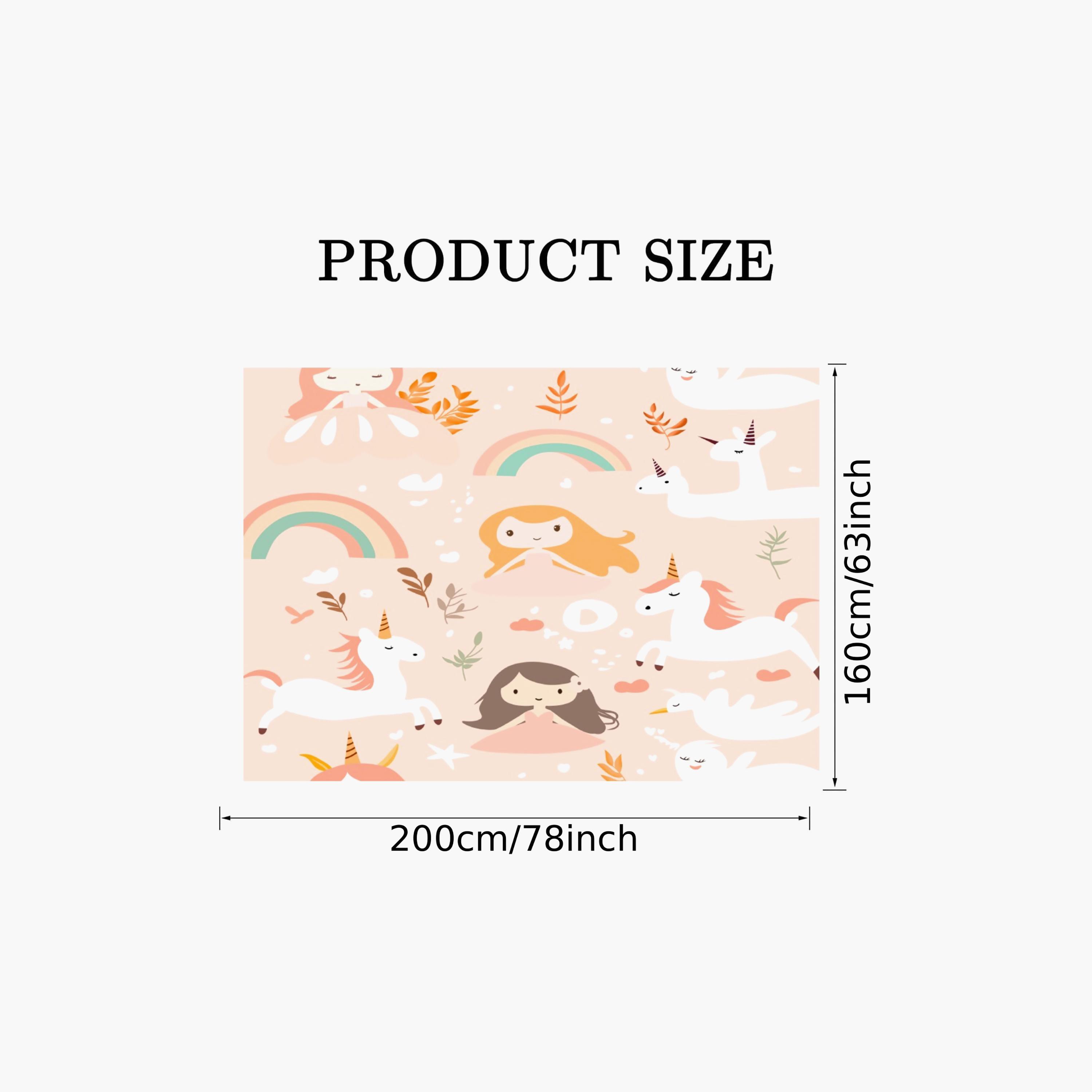 Factory Price Kiara & Unicorn Cushion Play Mat Rug - 160 x 200 cm-baby-nursery-roomdecor-image-8