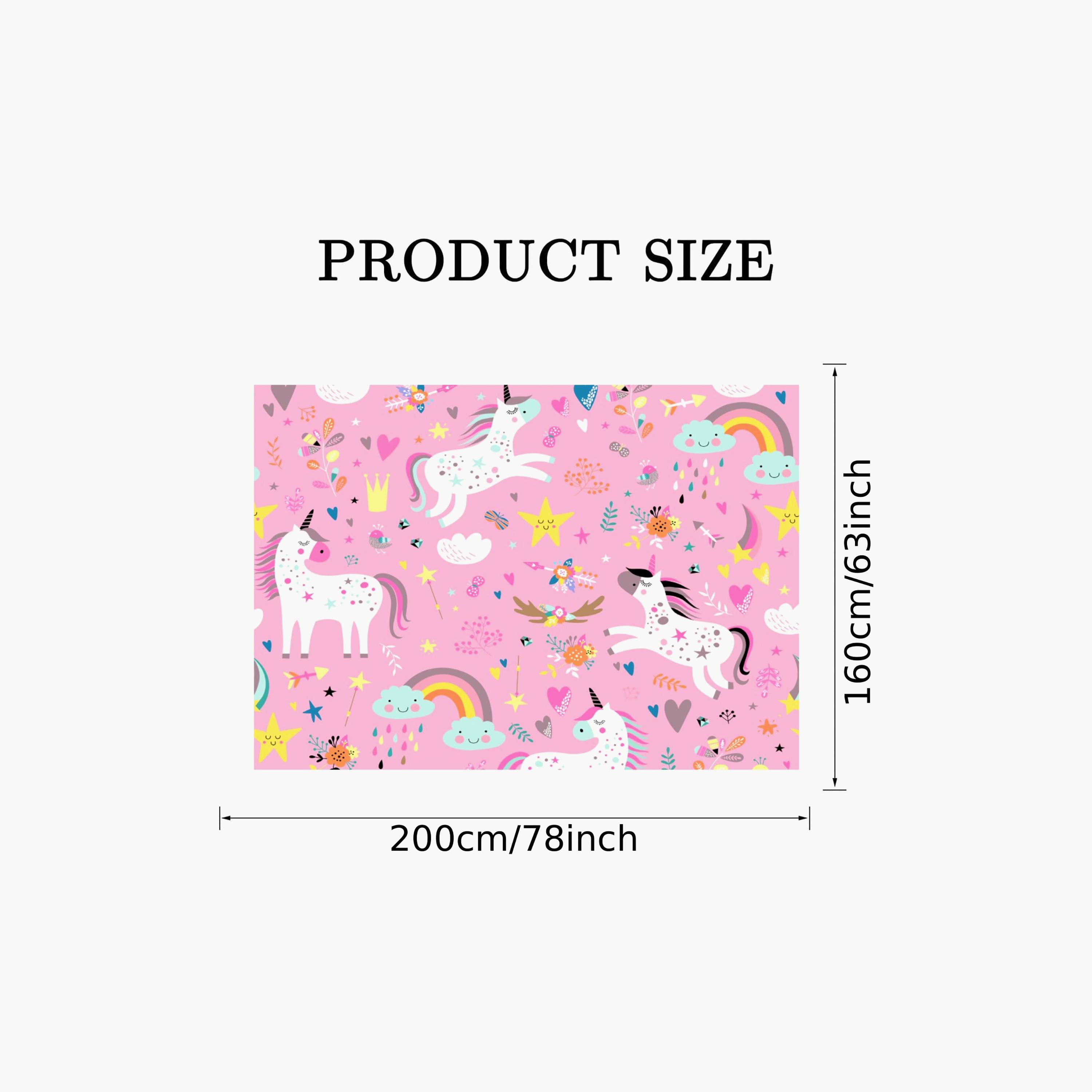 Factory Price Unicorn Joy Cushion Play Mat Rug - 160 x 200 cm-baby-nursery-roomdecor-image-8