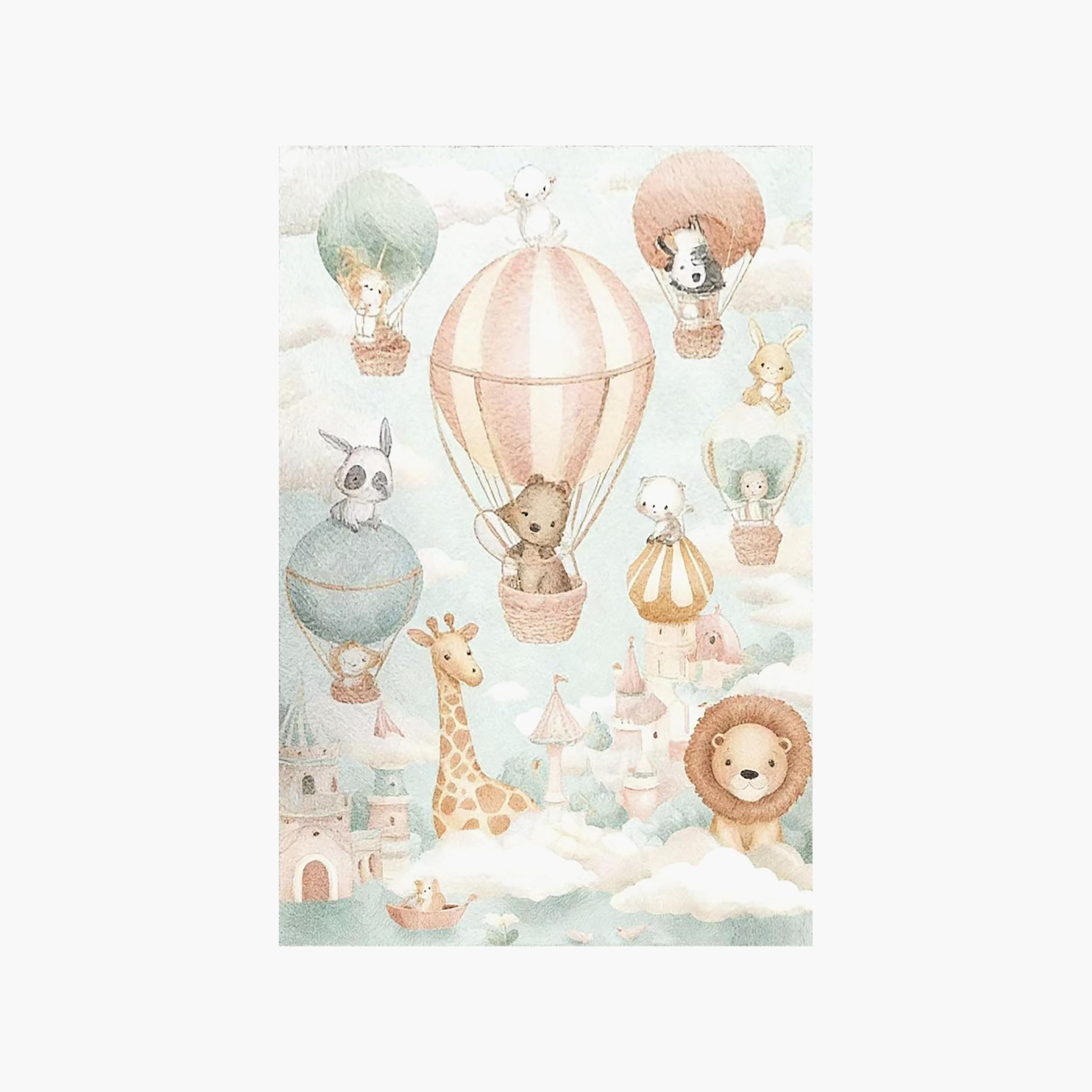 Factory Price Jungle Friends Cushion Play Mat Rug - 160 x 200 cm-baby-nursery-roomdecor-image-1
