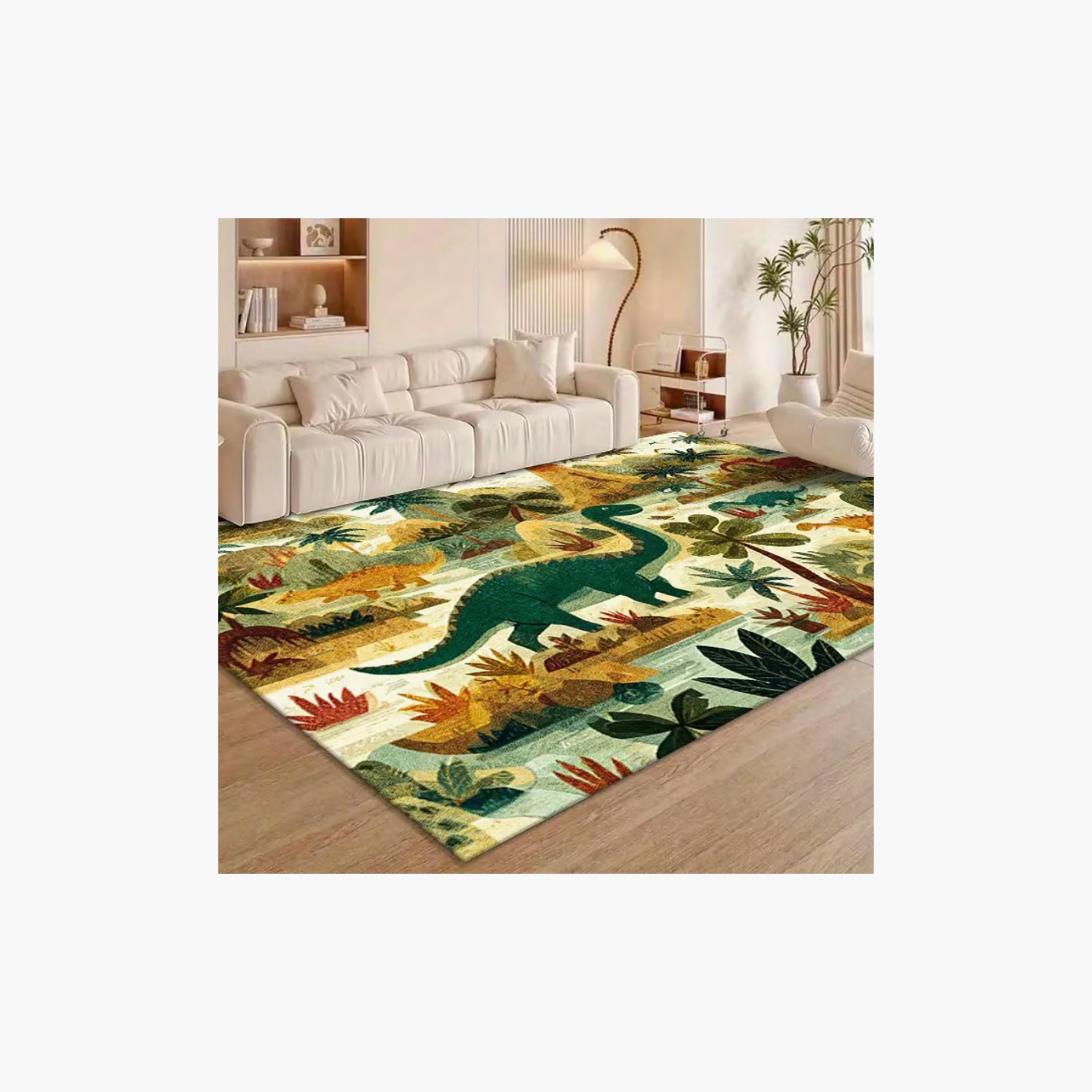 Factory Price Jurassic Cushion Play Mat Rug - 160 x 200 cm-baby-nursery-roomdecor-image-3